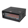 4U Rack Case 14" Deep Vertical Amp Rack Polyurea Coated  BLAQ Series