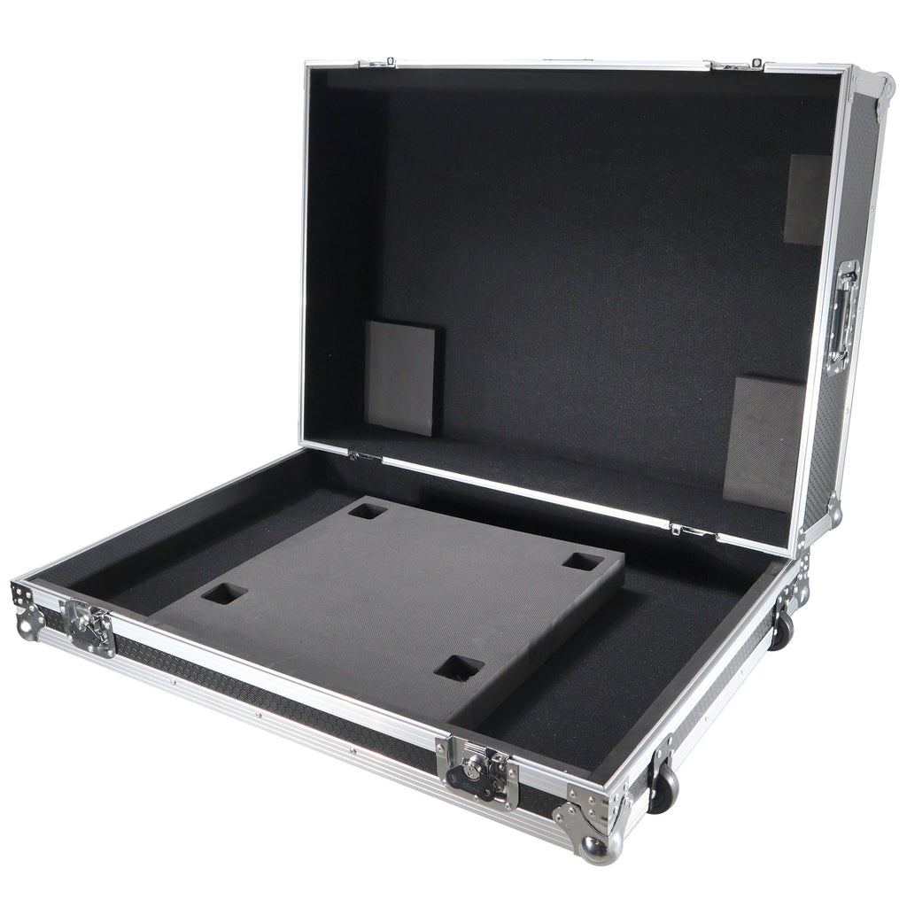 Fits Behringer Wing  Digital Mixer Console Flight Case w Low Profile Wheels