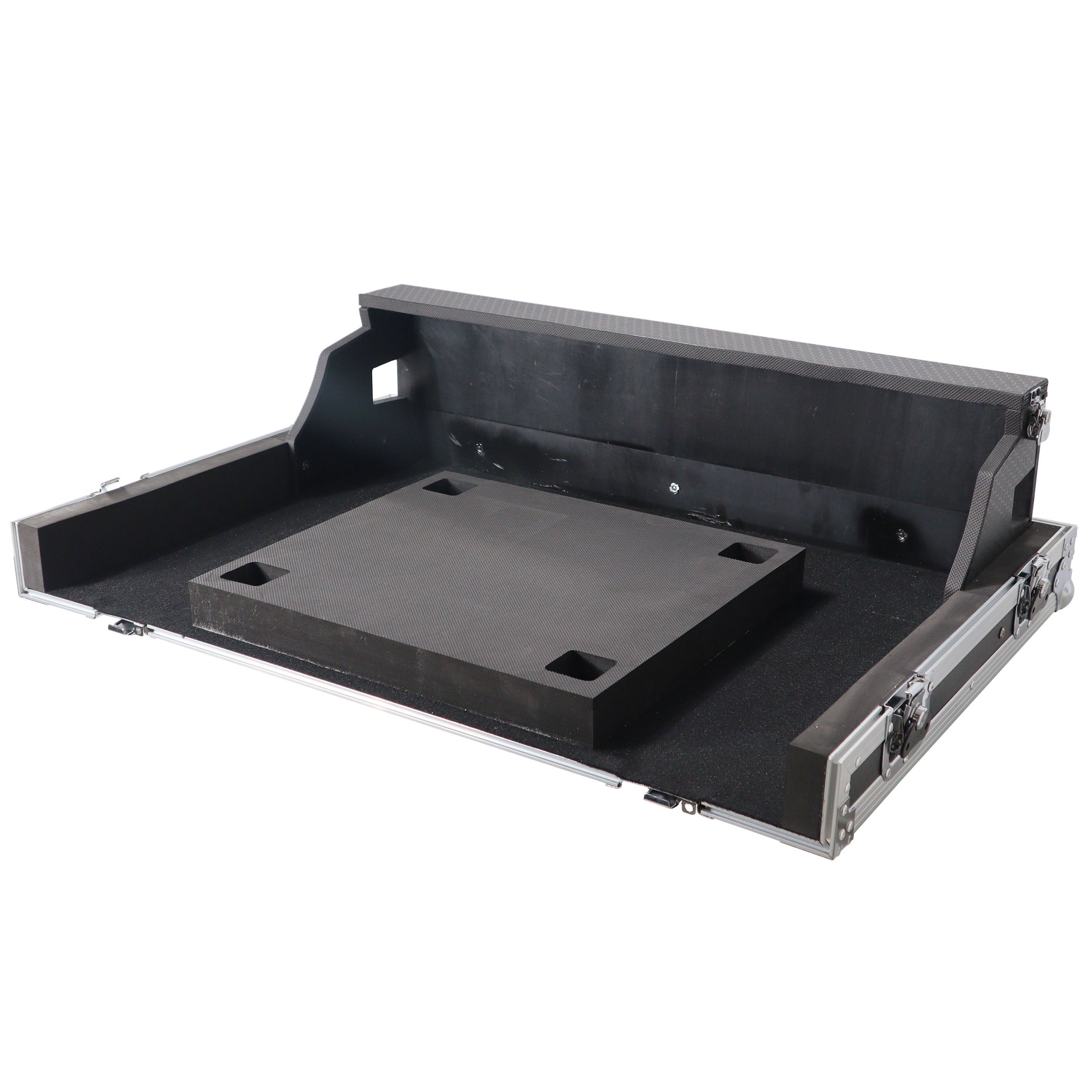 ATA Digital Audio Mixer Flight Case for Behringer WING Console with Doghouse compartment and Caster wheels