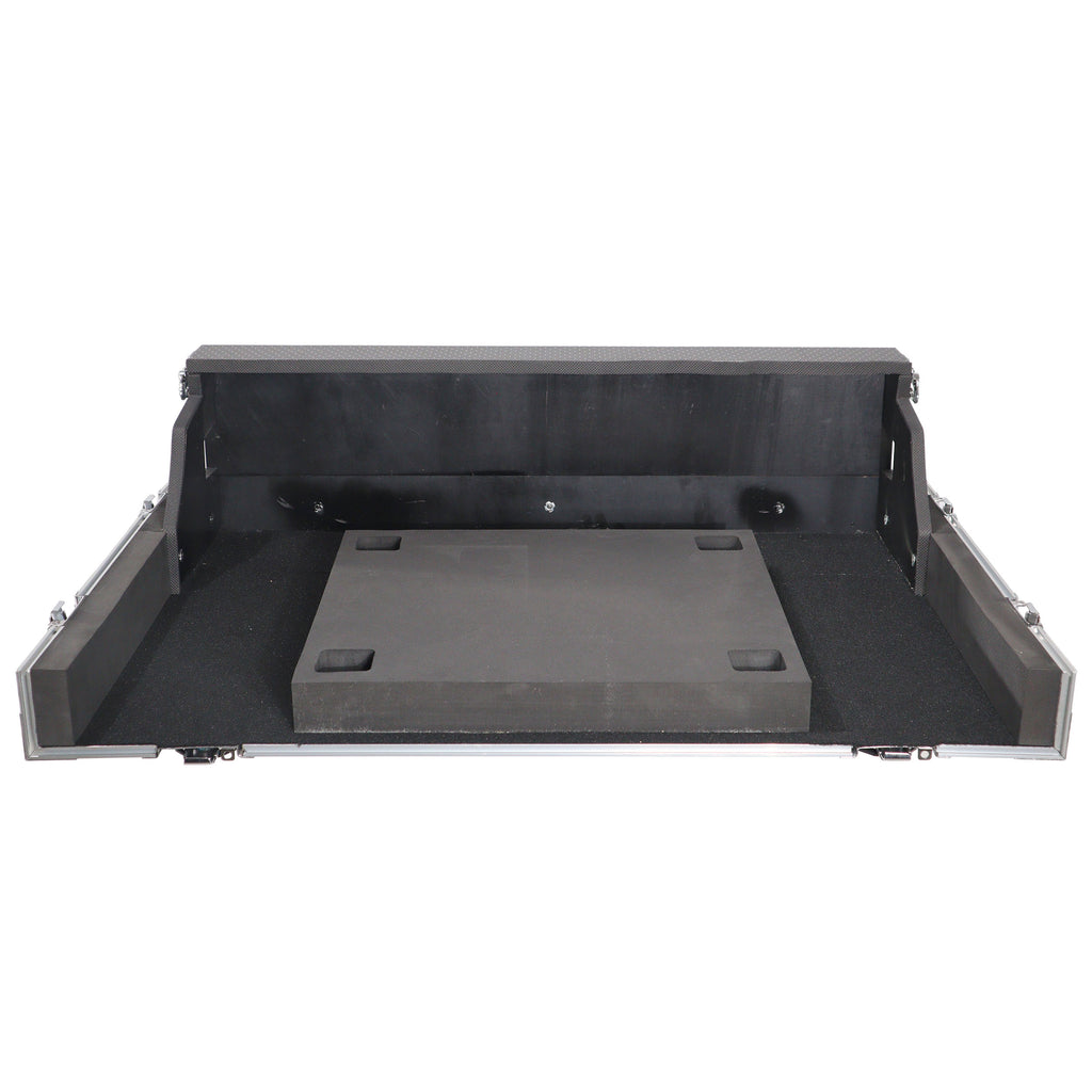ATA Digital Audio Mixer Flight Case for Behringer WING Console with Doghouse compartment and Caster wheels