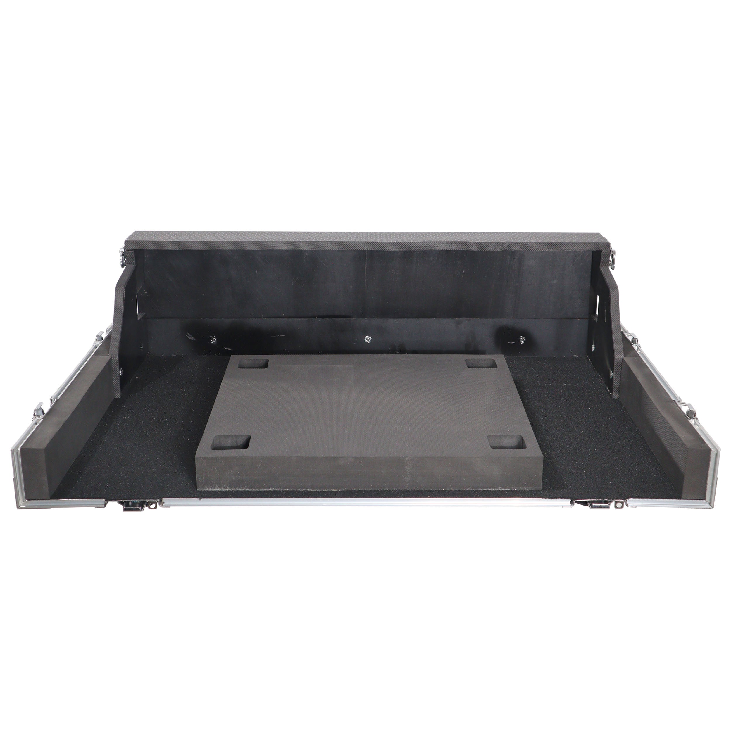 ATA Digital Audio Mixer Flight Case for Behringer WING Console with Doghouse compartment and Caster wheels