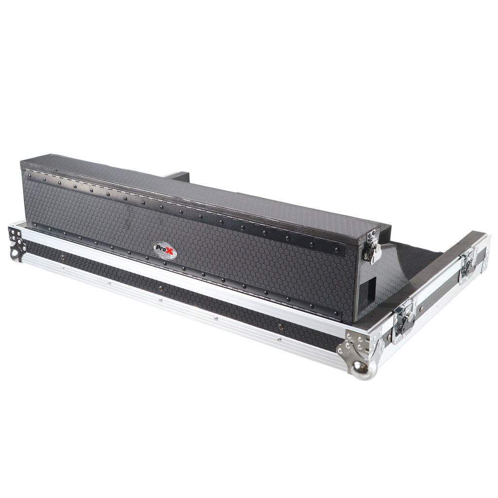 ATA Digital Audio Mixer Flight Case for Behringer WING Console with Doghouse compartment and Caster wheels