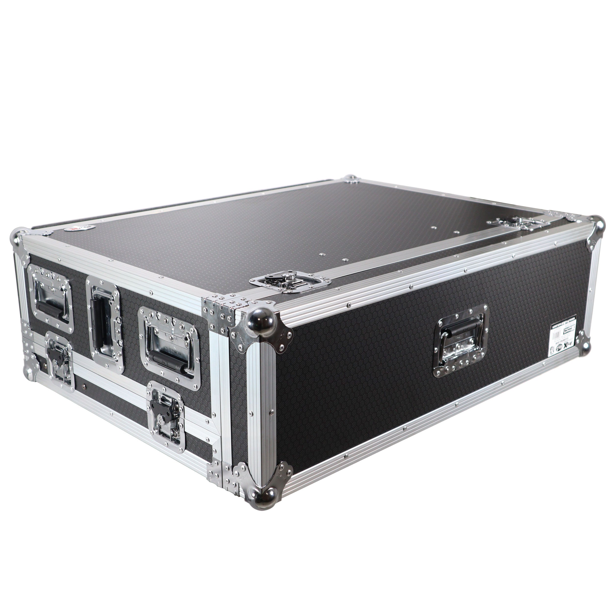 ATA Digital Audio Mixer Flight Case for Behringer WING Console with Doghouse compartment and Caster wheels