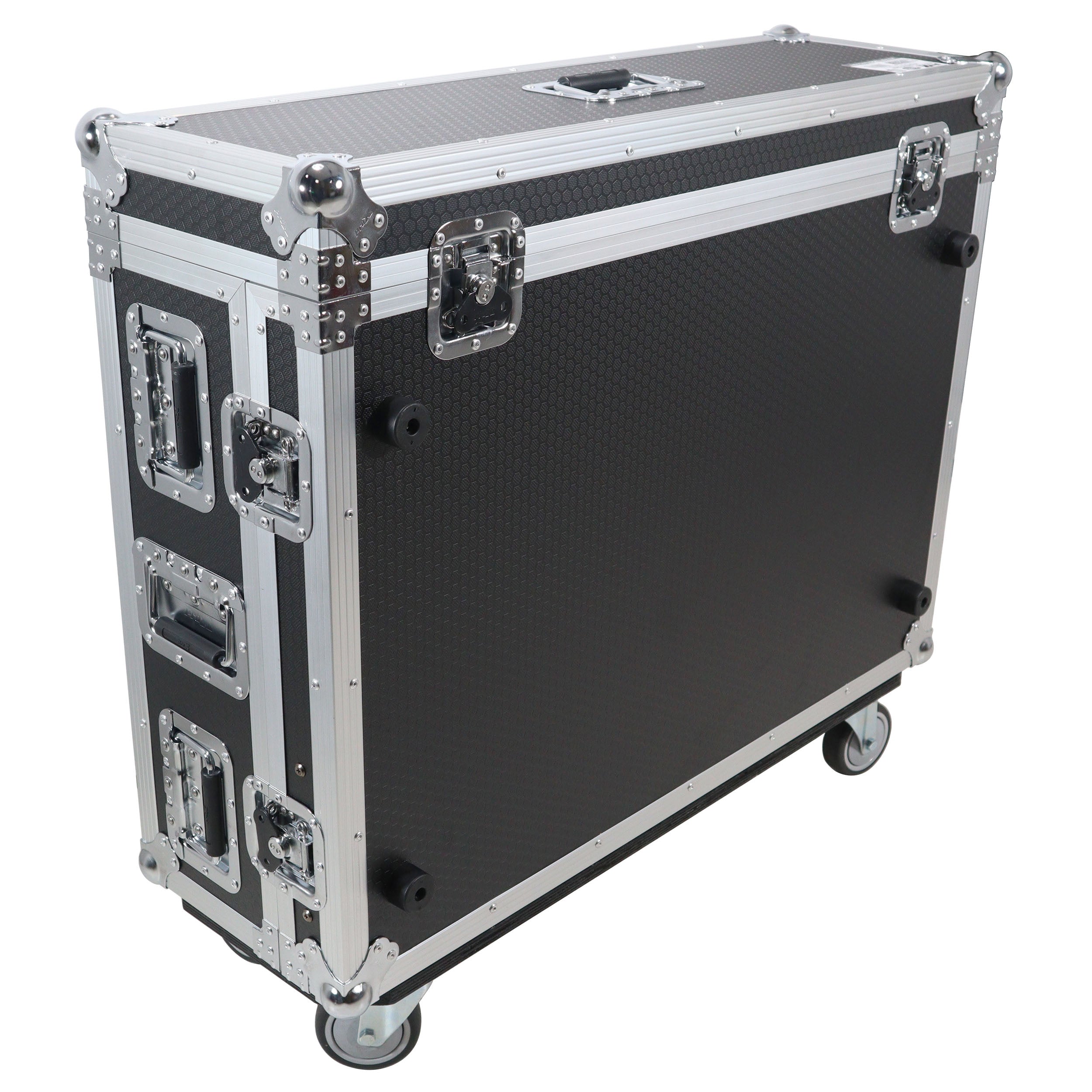 ATA Digital Audio Mixer Flight Case for Behringer WING Console with Doghouse compartment and Caster wheels