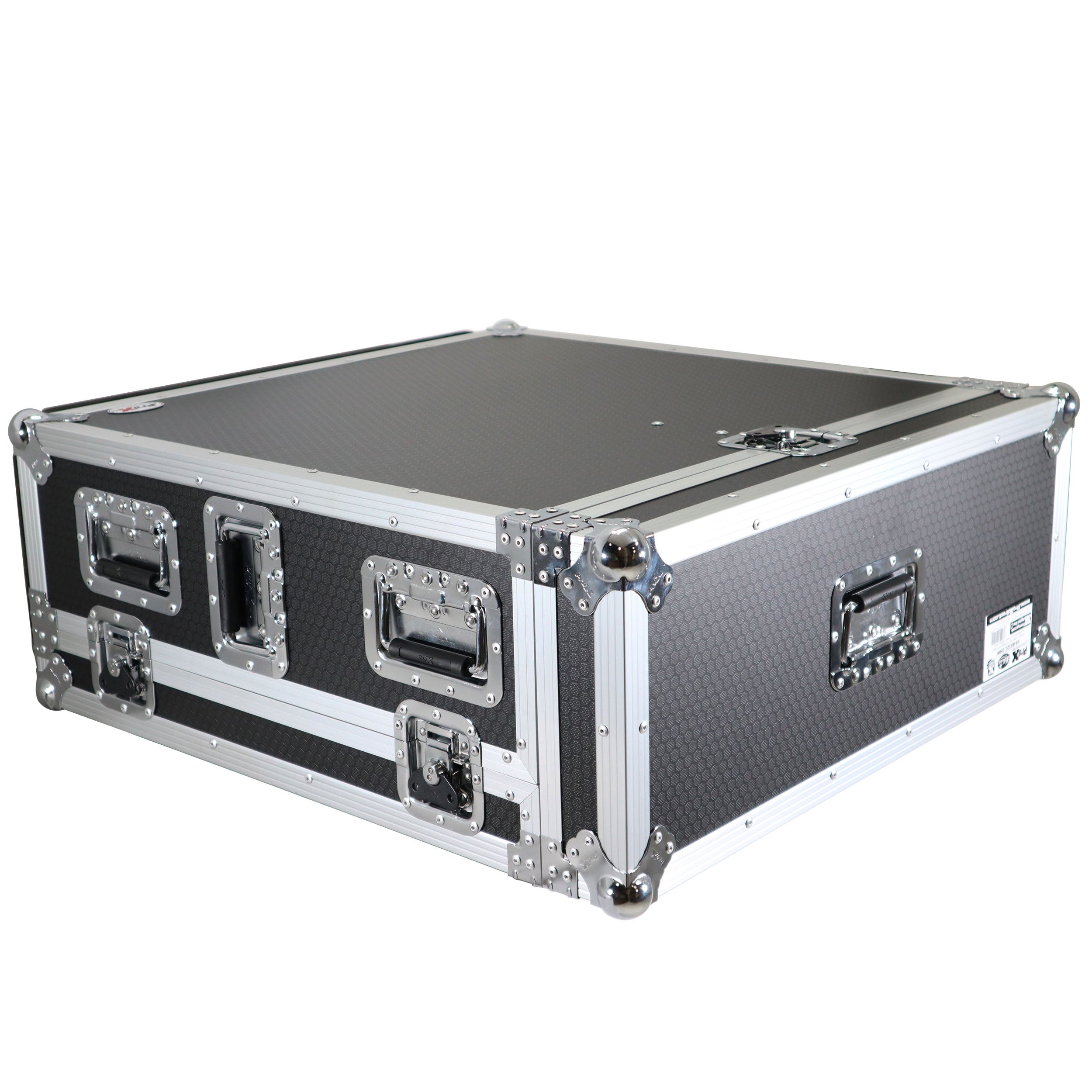 ATA Digital Audio Mixer Flight Case for Behringer X32 Compact Console with Doghouse compartment and Caster wheels