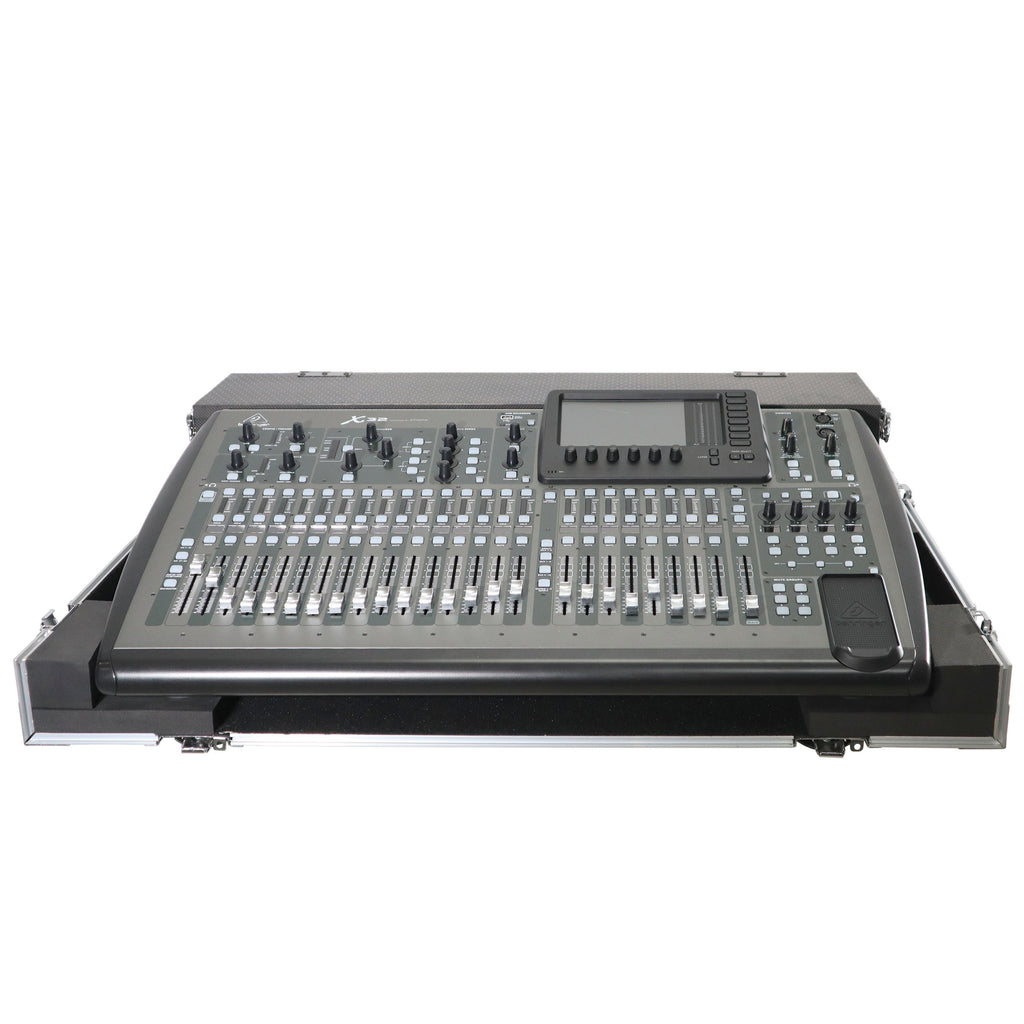 ATA Digital Audio Mixer Flight Case for Behringer X32 Console with Doghouse compartment and Caster wheels