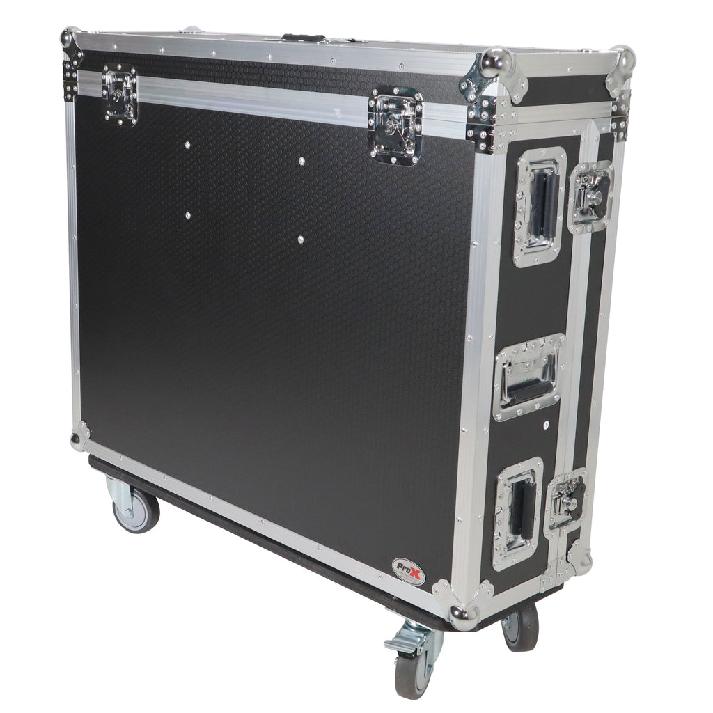 ATA Digital Audio Mixer Flight Case for Behringer X32 Console with Doghouse compartment and Caster wheels