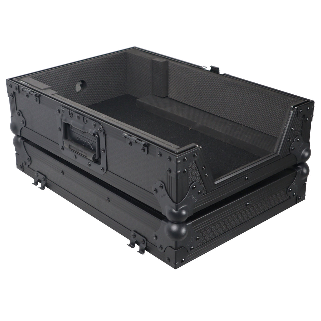 Flight Case for Pioneer CDJ-3000 DJS-1000 Denon SC6000 PRIME Large Format CD-Media Player Black on Black