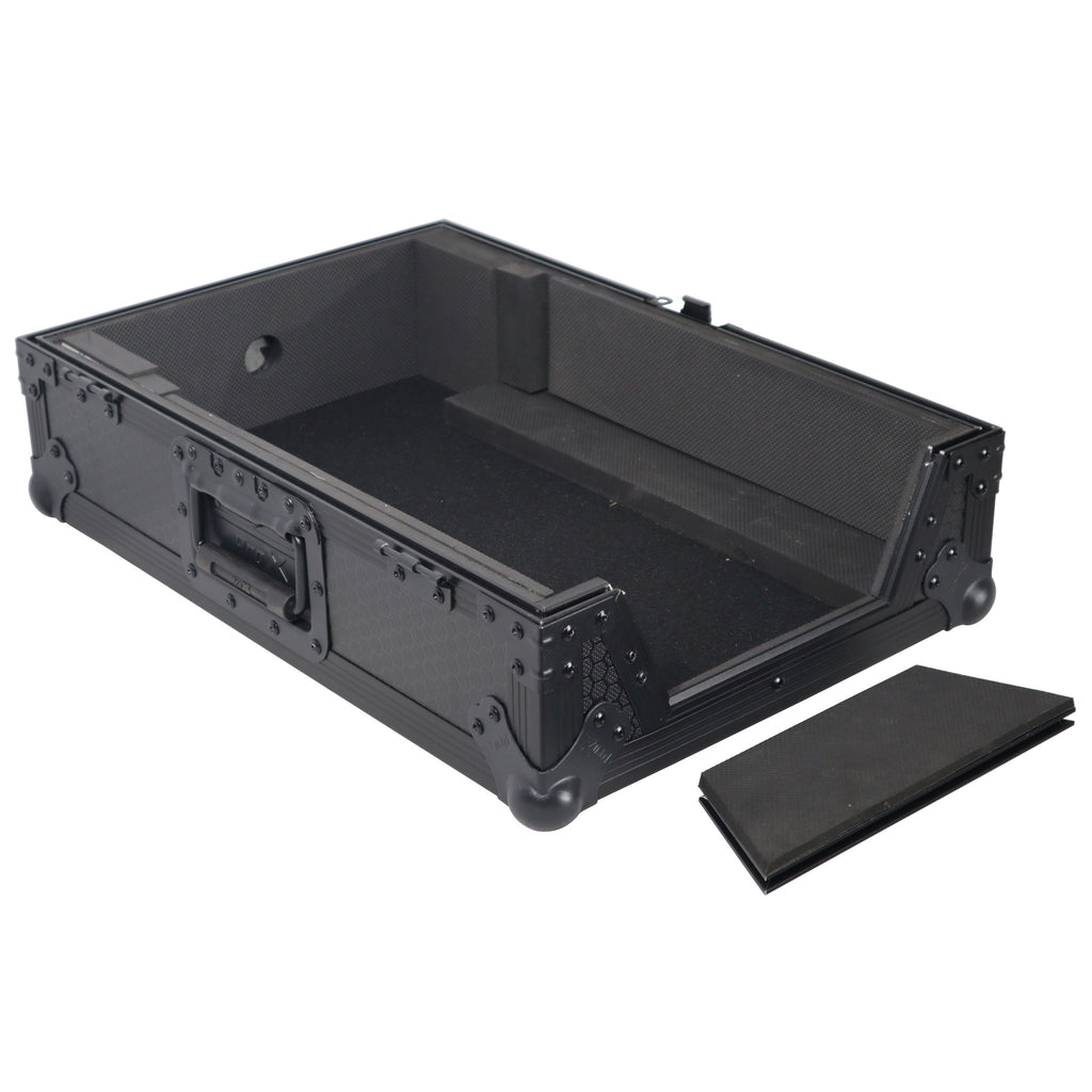 Flight Case for Pioneer CDJ-3000 DJS-1000 Denon SC6000 PRIME Large Format CD-Media Player Black on Black