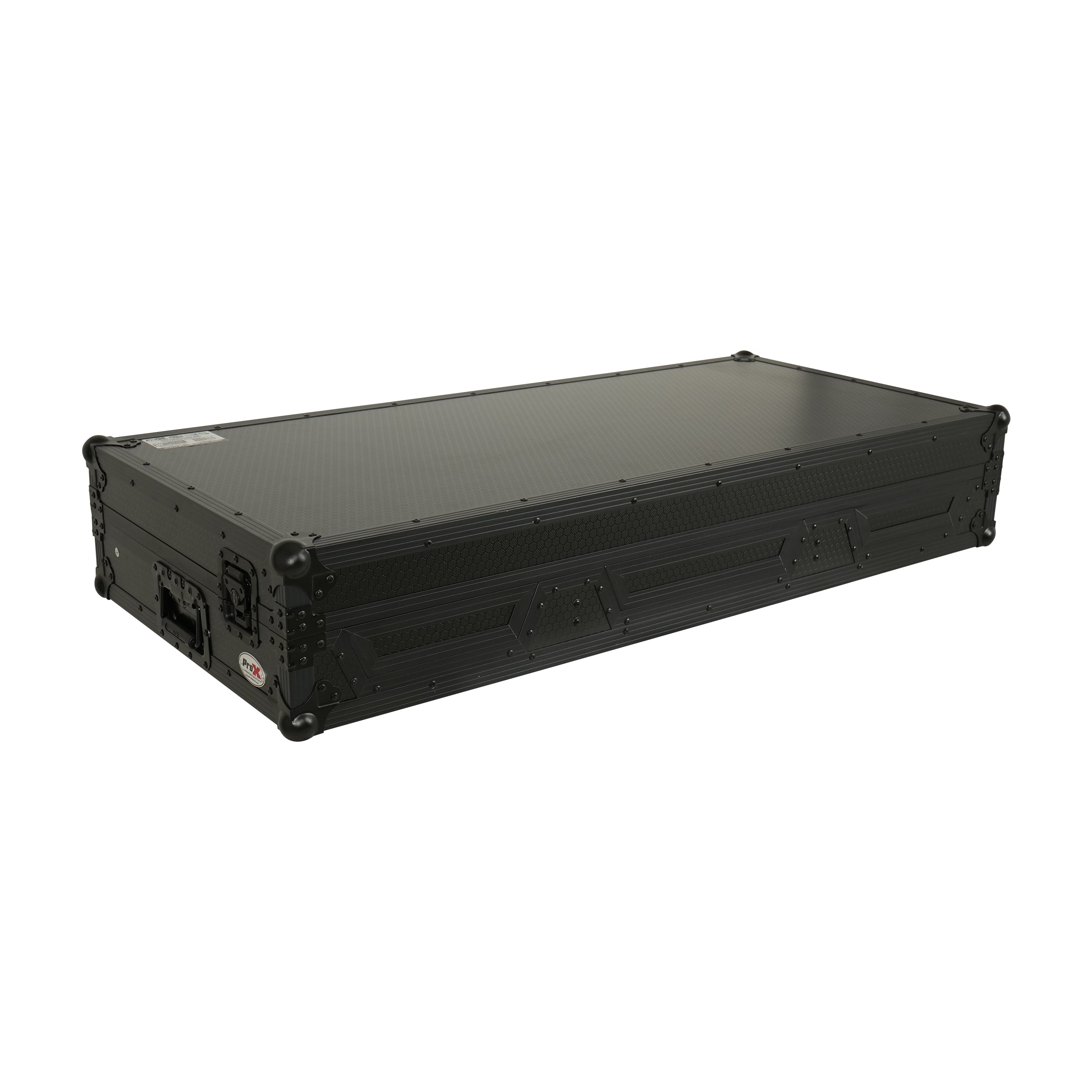 Fits 2x Pioneer CDJ 3000X Case / Pioneer DJM V10 / A9 Mixer All Black and Low profile Wheels