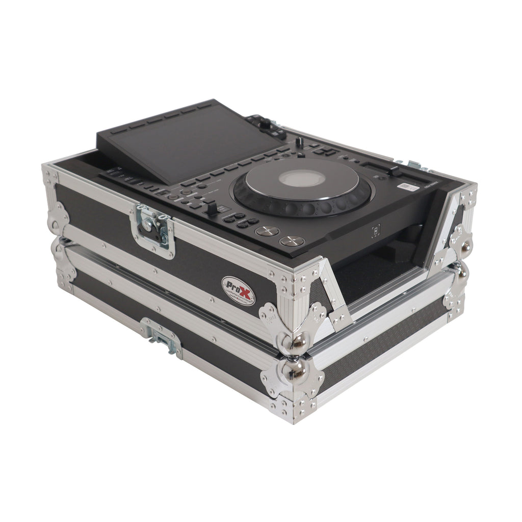 ATA Flight Case for AlphaTheta CDJ-3000X Pioneer  CDJ-3000 DJ Media Player with Heavy-Duty Protection