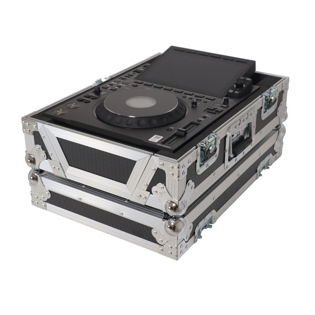 ATA Flight Case for AlphaTheta CDJ-3000X Pioneer  CDJ-3000 DJ Media Player with Heavy-Duty Protection