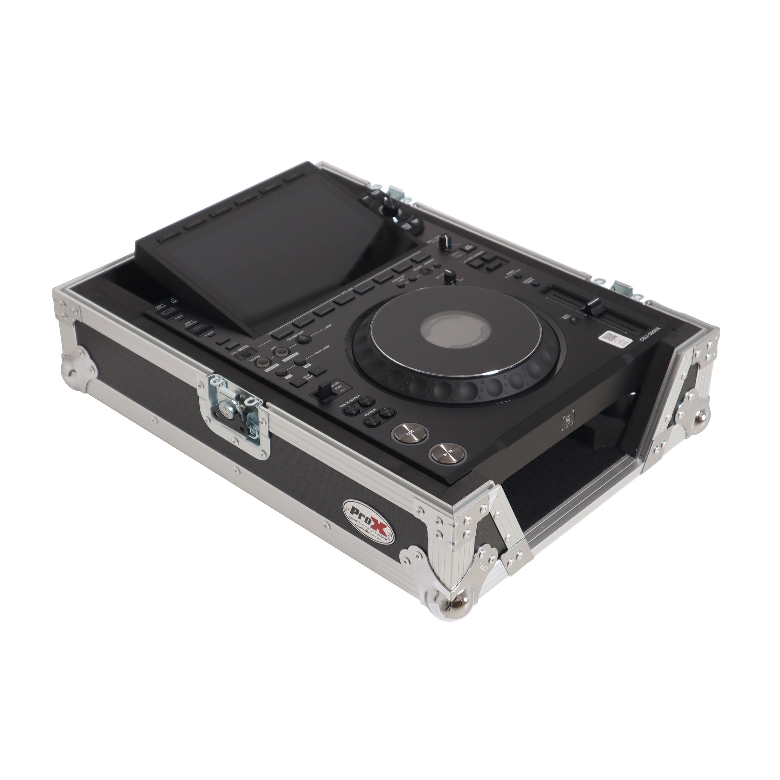 ATA Flight Case for AlphaTheta CDJ-3000X Pioneer  CDJ-3000 DJ Media Player with Heavy-Duty Protection