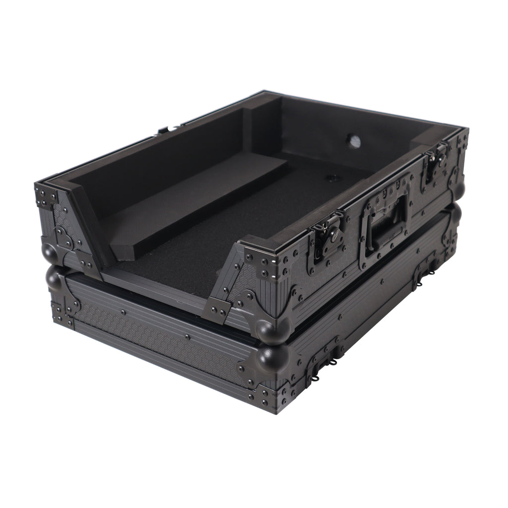 Black ATA Flight Case for AlphaTheta CDJ-3000X Pioneer  CDJ-3000 DJ Media Player with Heavy-Duty Protection