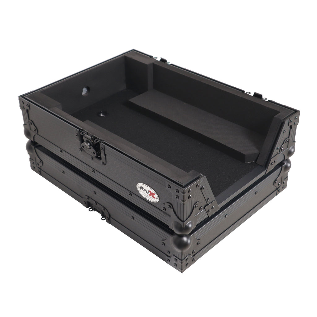 Black ATA Flight Case for AlphaTheta CDJ-3000X Pioneer  CDJ-3000 DJ Media Player with Heavy-Duty Protection