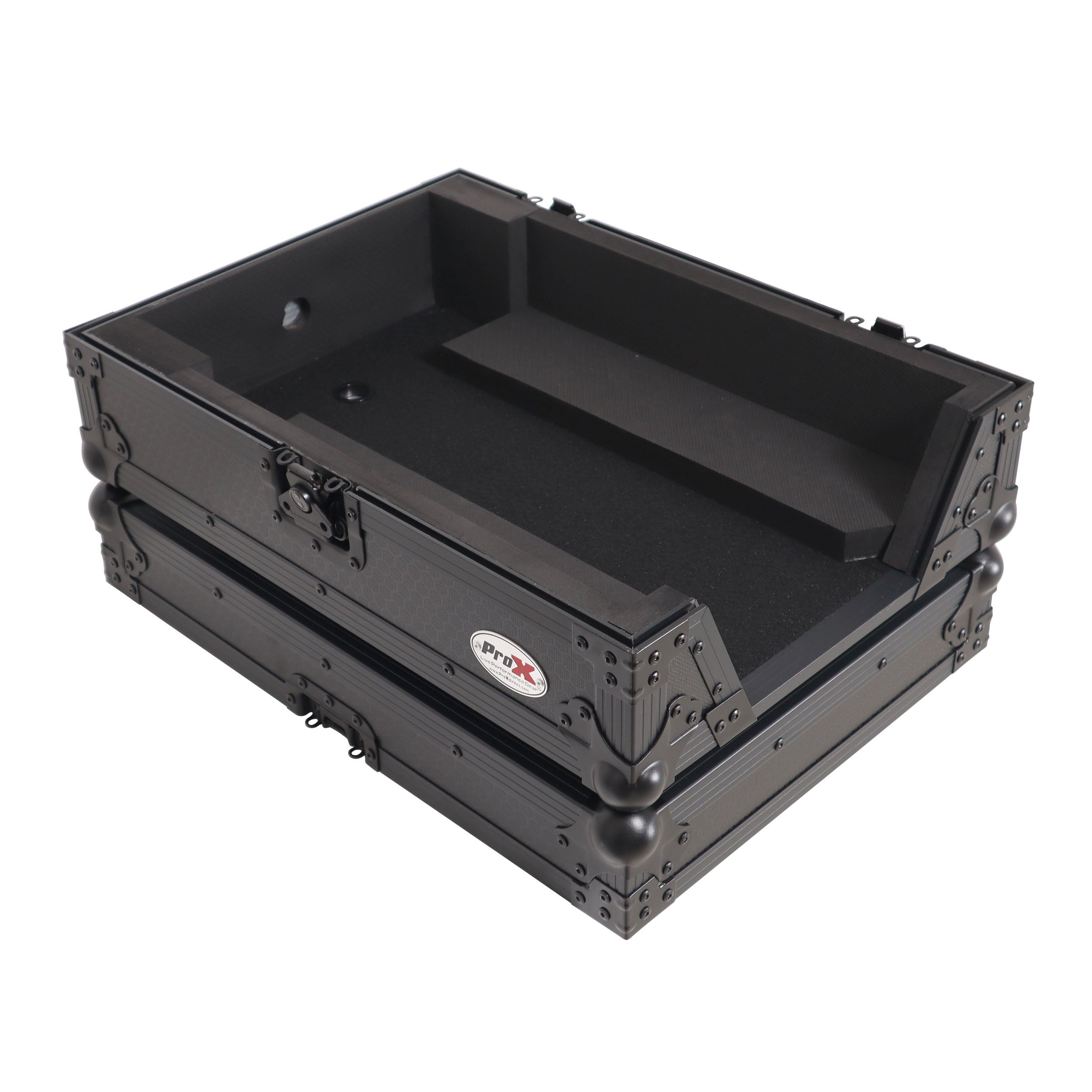 Black ATA Flight Case for AlphaTheta CDJ-3000X Pioneer  CDJ-3000 DJ Media Player with Heavy-Duty Protection