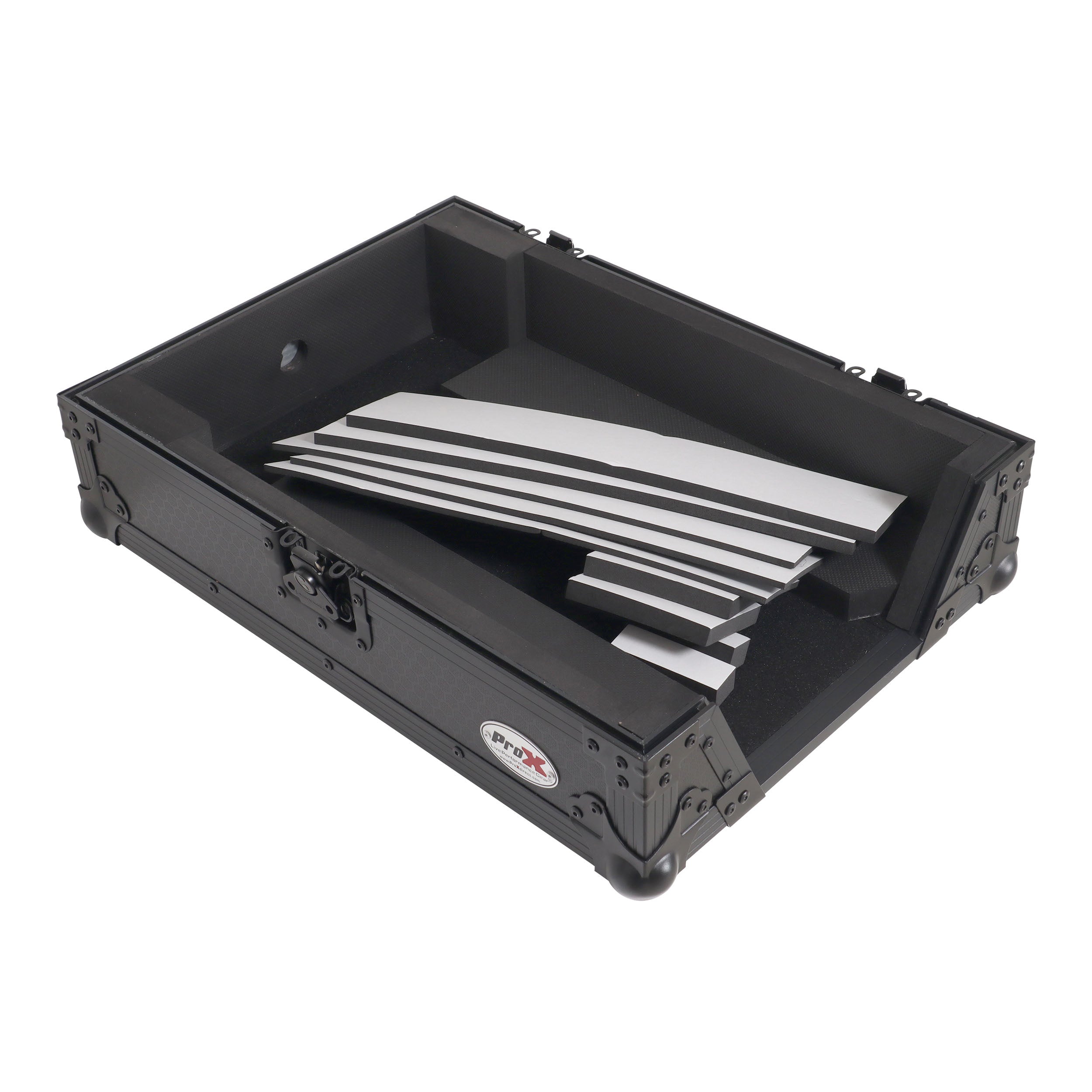 Black ATA Flight Case for AlphaTheta CDJ-3000X Pioneer  CDJ-3000 DJ Media Player with Heavy-Duty Protection