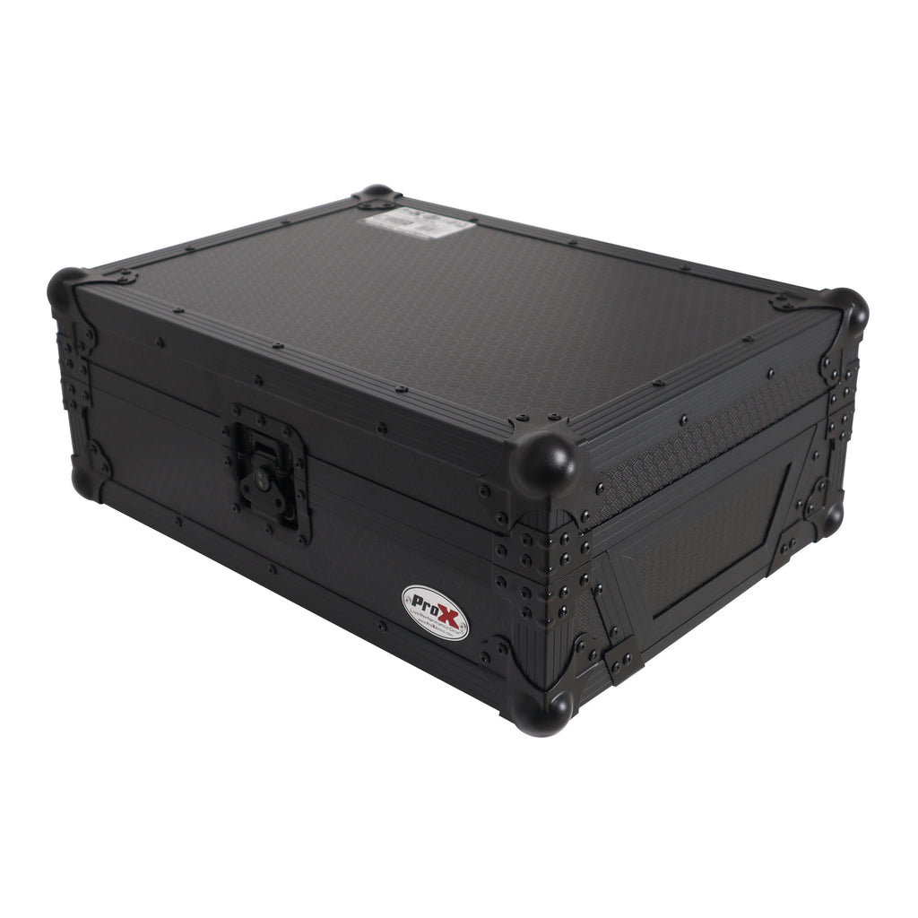 Black ATA Flight Case for AlphaTheta CDJ-3000X Pioneer  CDJ-3000 DJ Media Player with Heavy-Duty Protection