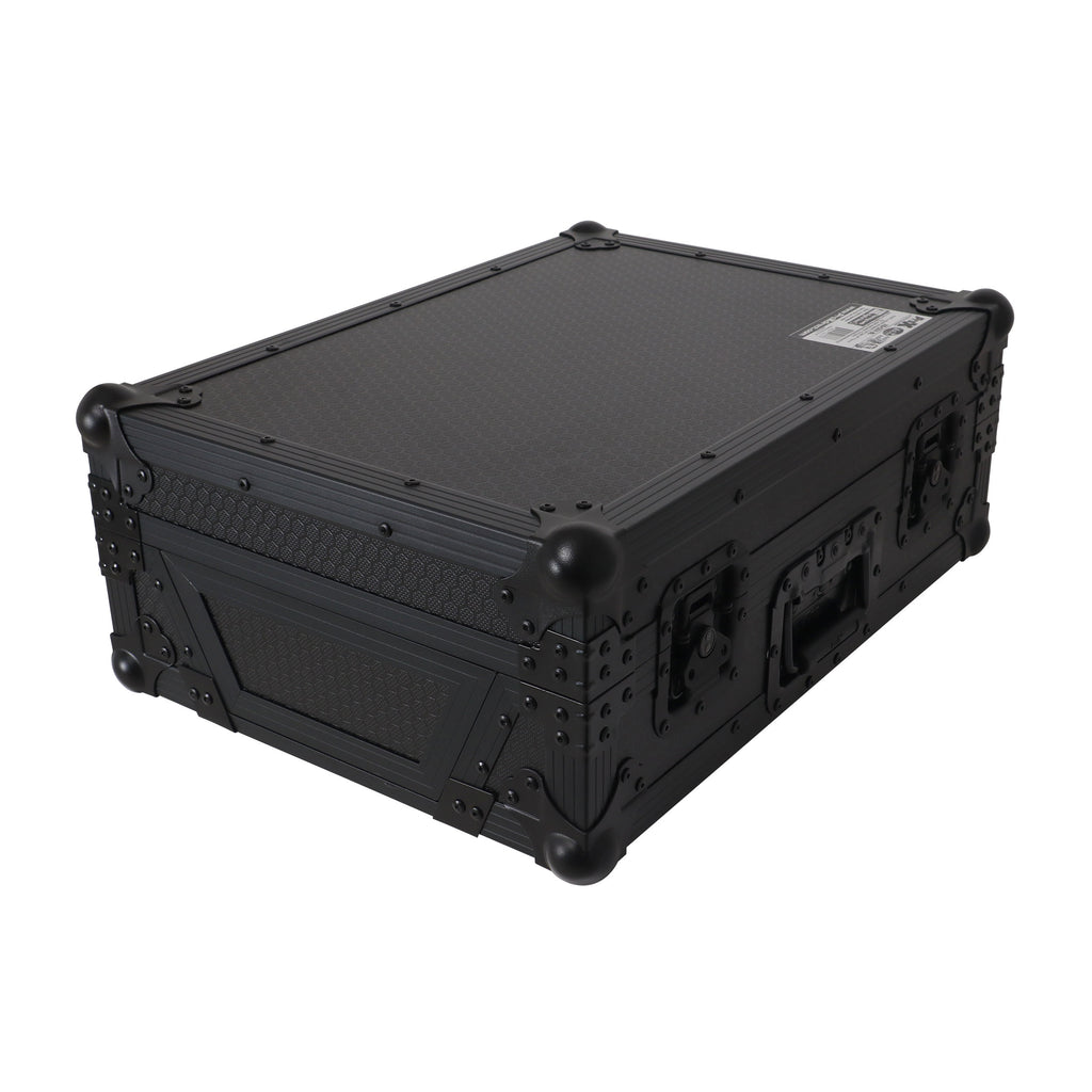 Black ATA Flight Case for AlphaTheta CDJ-3000X Pioneer  CDJ-3000 DJ Media Player with Heavy-Duty Protection