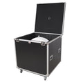 30" Mirror Ball Flight Road Case with wheels and Stay open hinge door