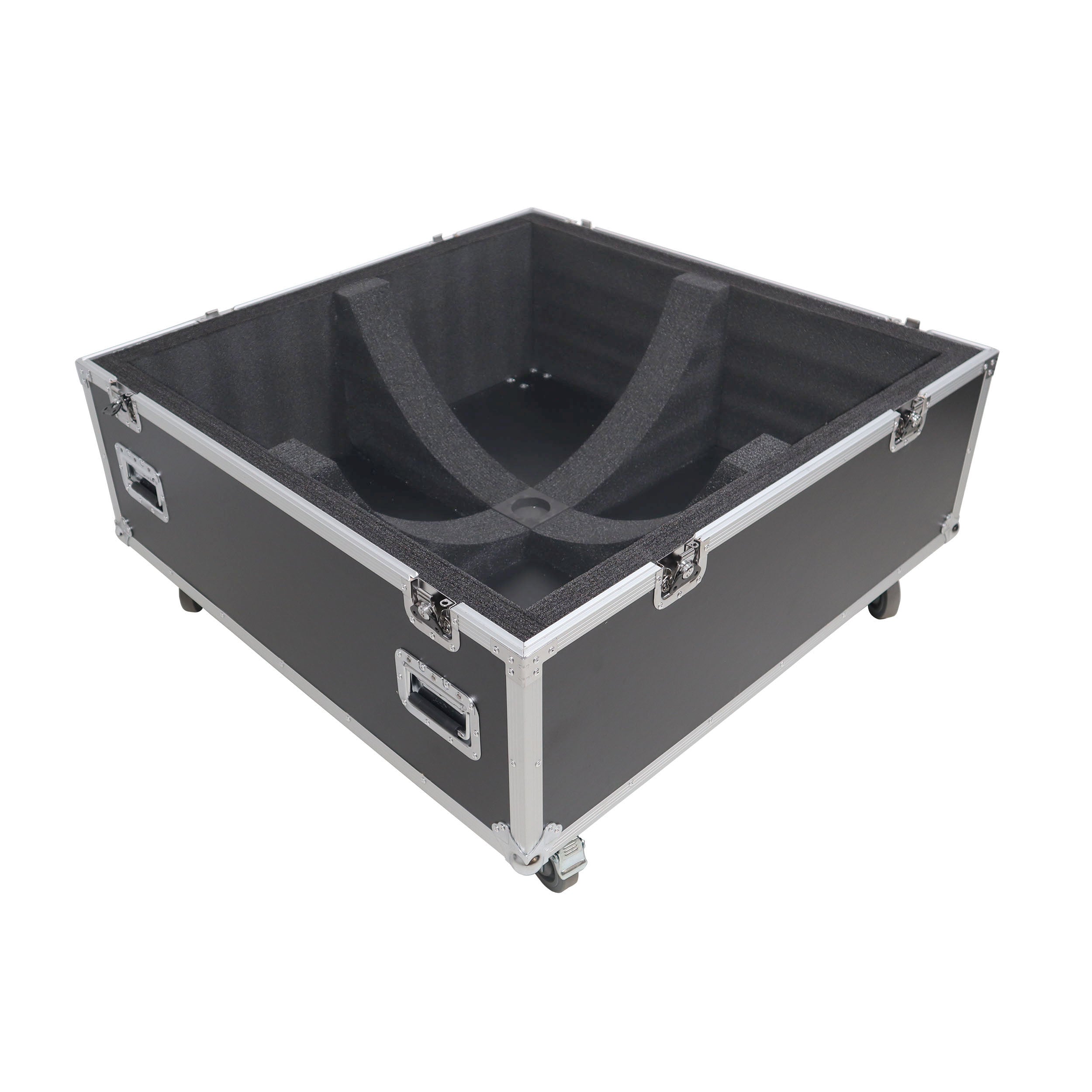 40" Mirror Ball Flight Road Case with wheels and two removable top cover
