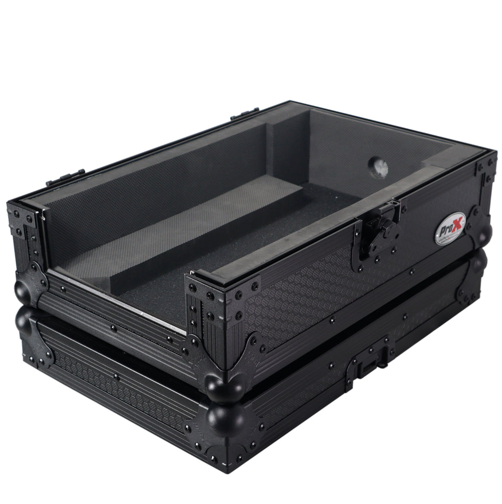 ATA Flight Style Road Case for Pioneer DJM-S7 DJ Mixer Black Finish