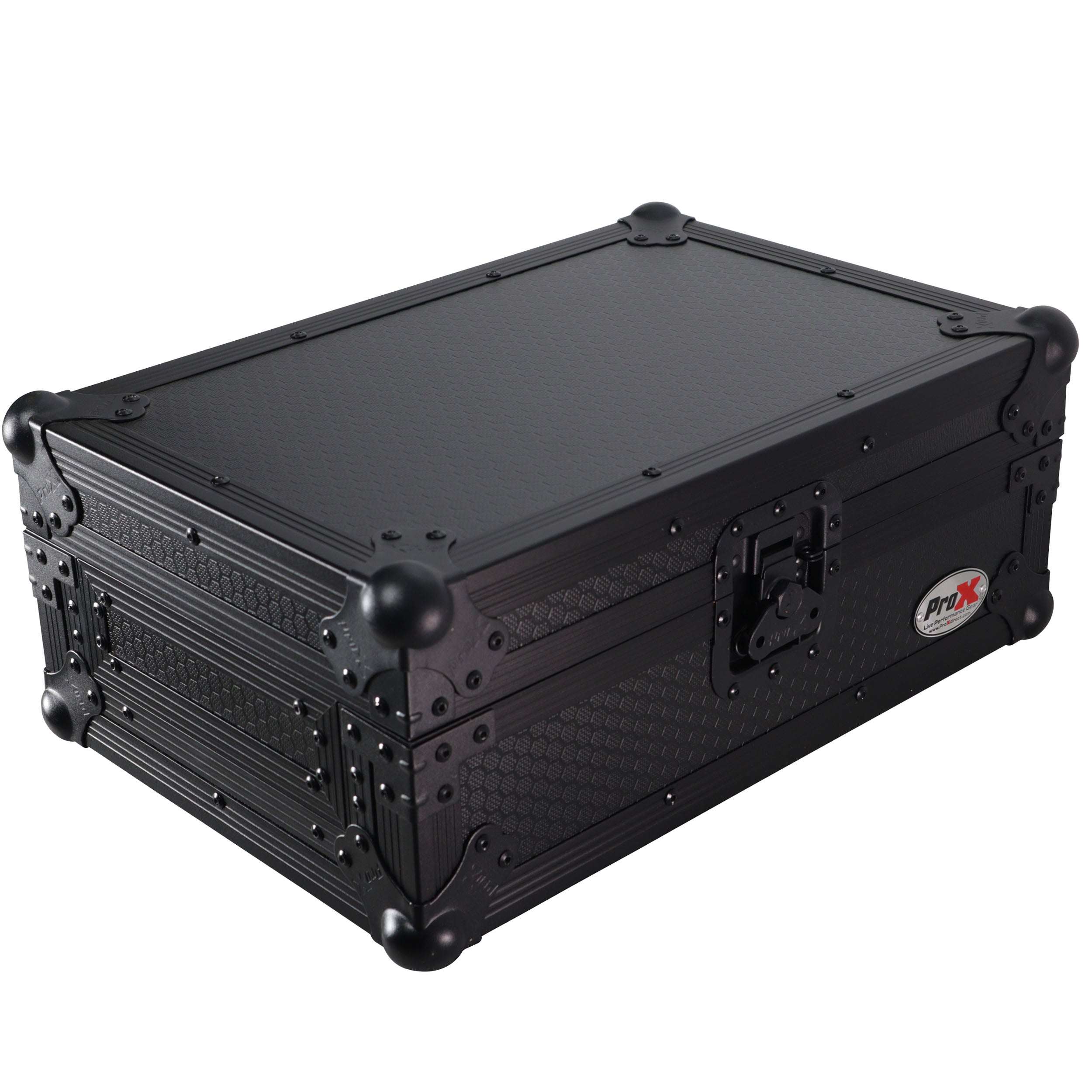 ATA Flight Style Road Case for Pioneer DJM-S7 DJ Mixer Black Finish