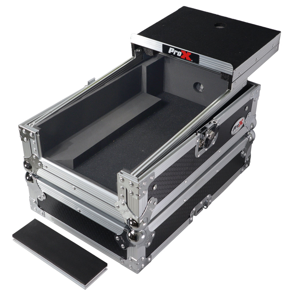 ATA Flight Style Road Case for Pioneer DJM-S7 DJM-S9   DJ Mixer with Laptop Shelf