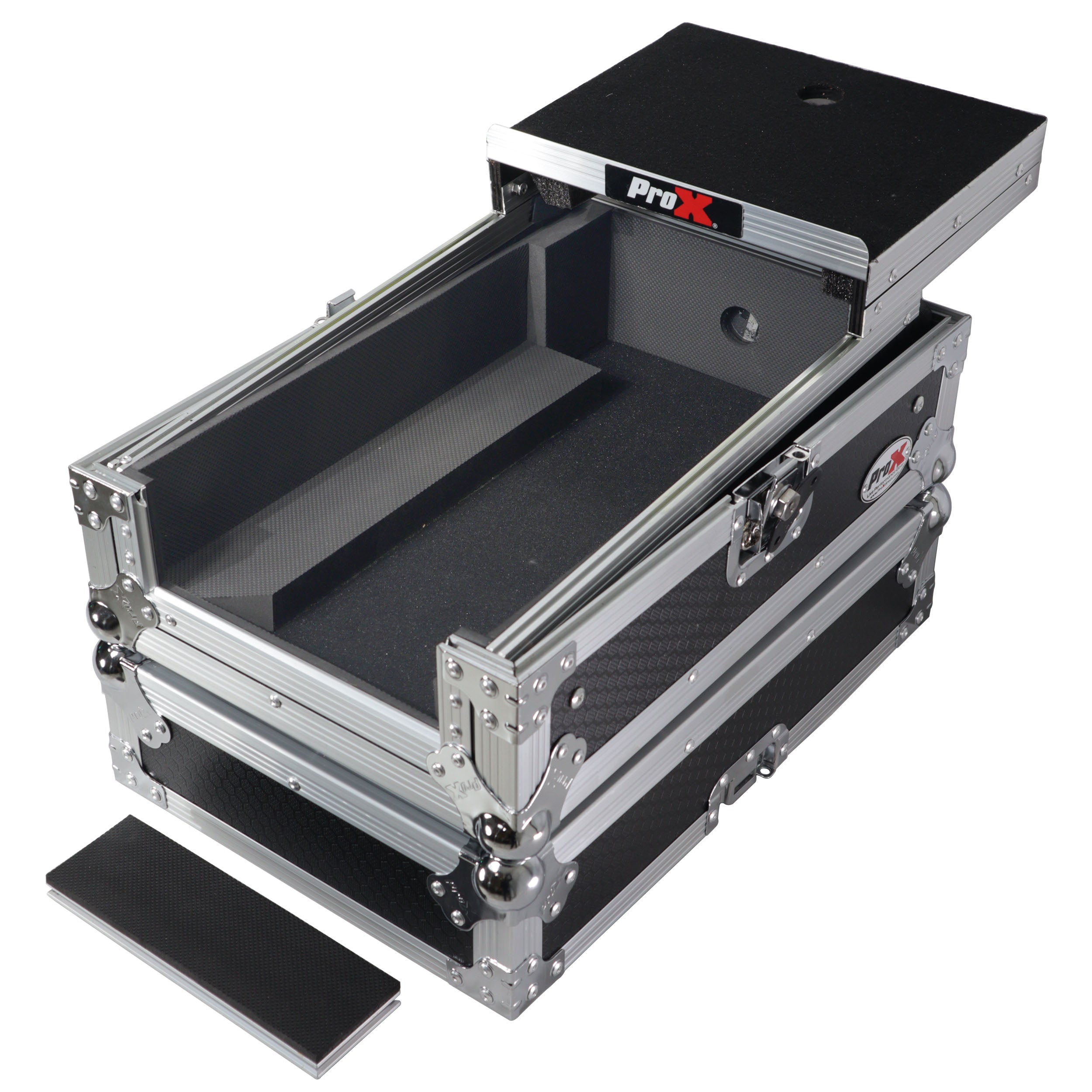 ATA Flight Style Road Case for Pioneer DJM-S7 DJM-S9   DJ Mixer with Laptop Shelf