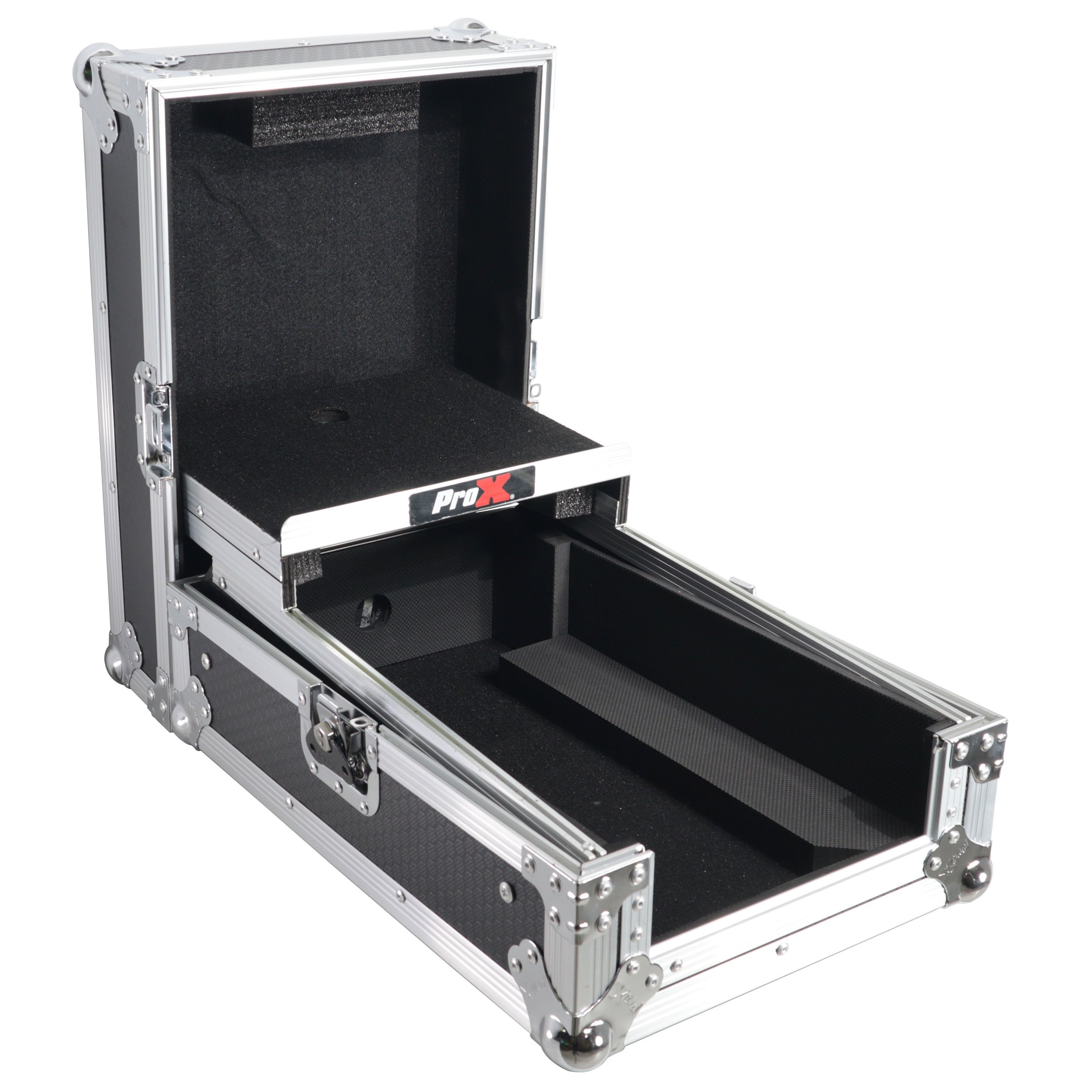 ATA Flight Style Road Case for Pioneer DJM-S7 DJM-S9   DJ Mixer with Laptop Shelf
