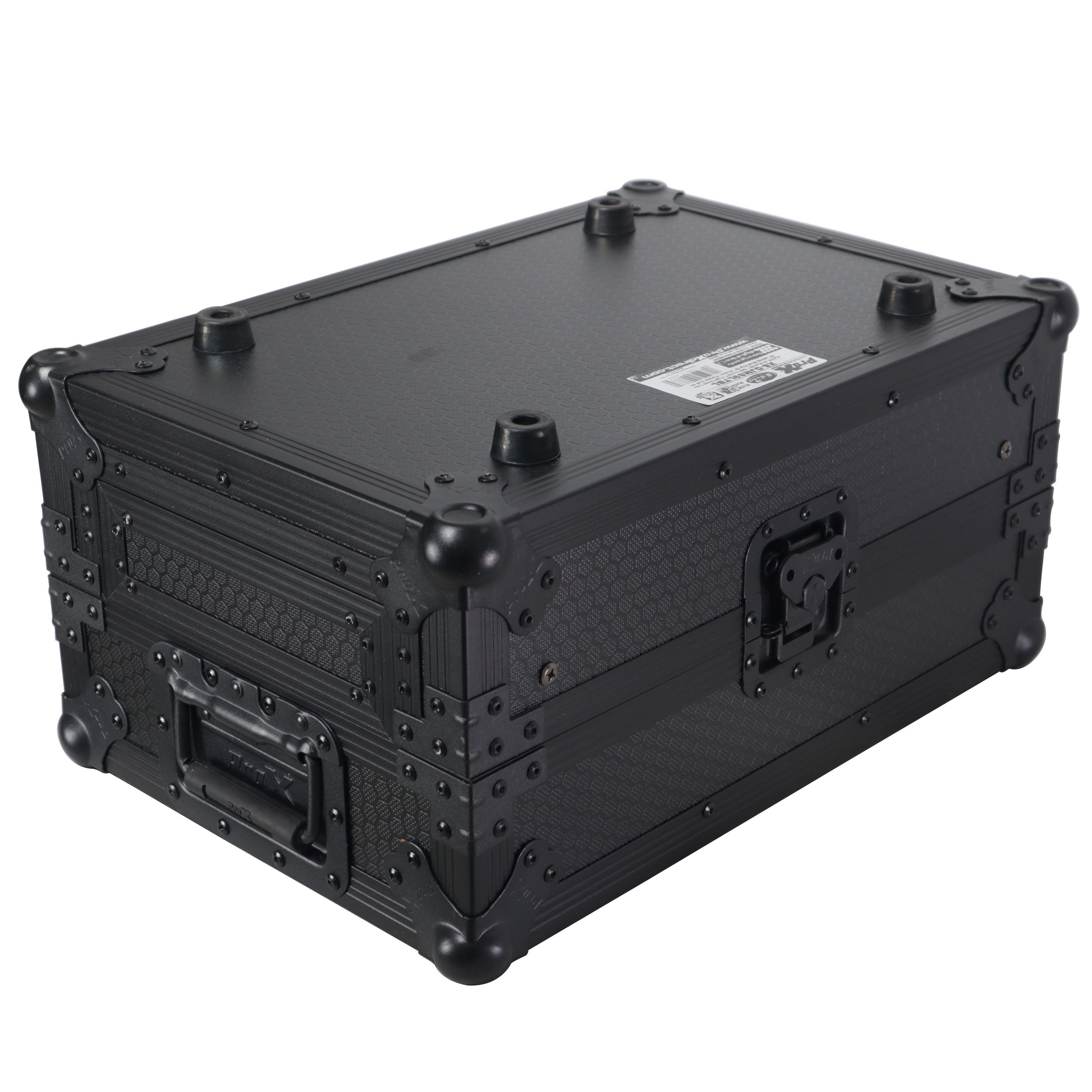 ATA Flight Style Road Case for Pioneer DJM-S7 DJM-S9  DJ Mixer with Laptop Shelf Black Finish