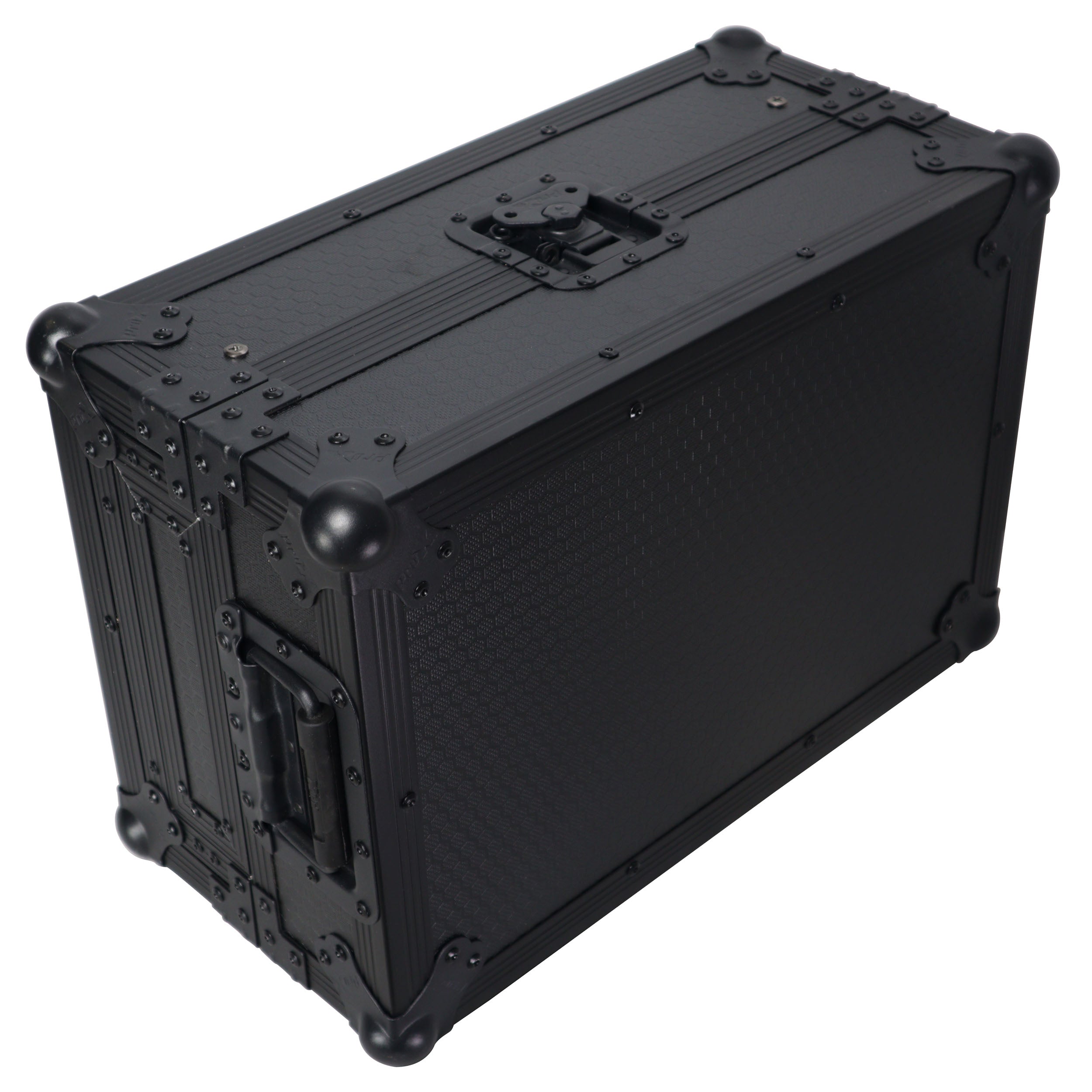 ATA Flight Style Road Case for Pioneer DJM-S7 DJM-S9  DJ Mixer with Laptop Shelf Black Finish