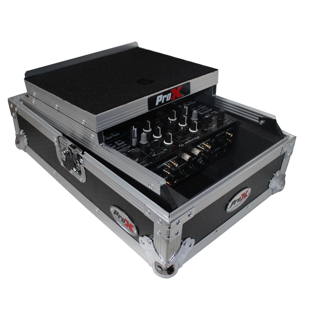 Flight Case for Pioneer DJM-S9 & DJM-S7 Mixer with Sliding Laptop Shelf