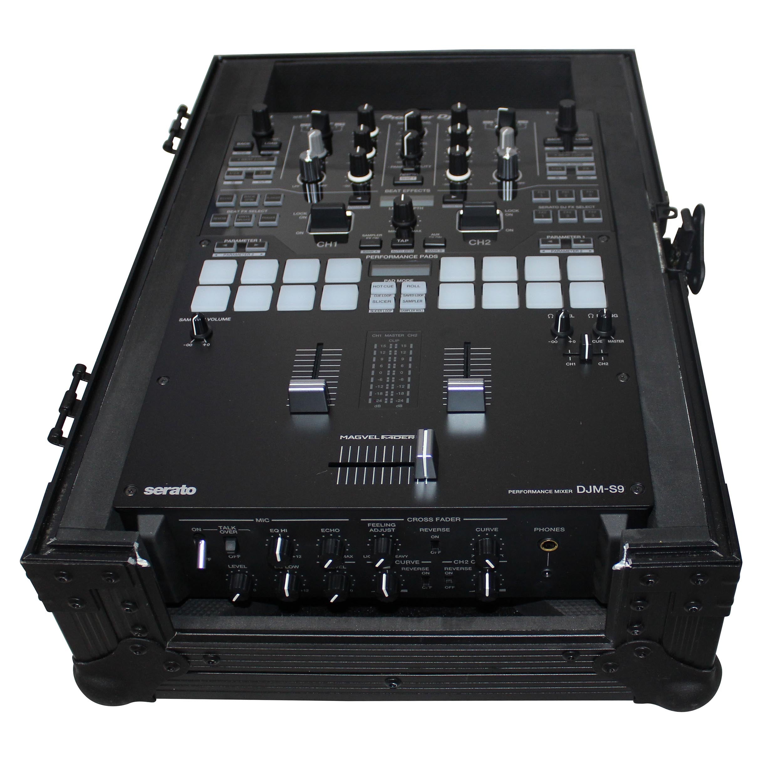 Flight Case for Pioneer DJM-S9 & DJM-S7 Mixer | Black on Black
