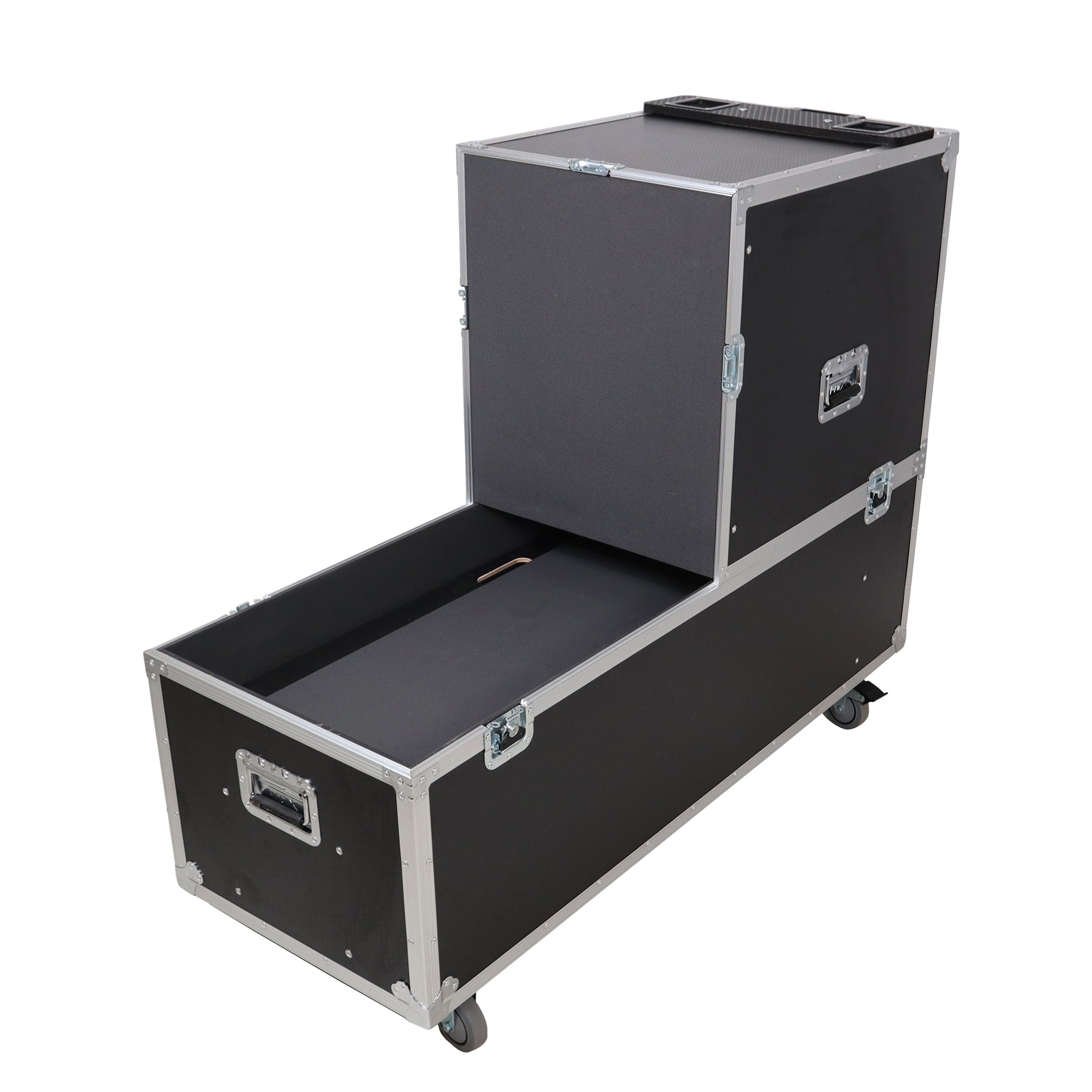 ATA Flight Case for 2x EV Evolve 90 Compact Arrays Fits Two Column Speakers and Subwoofers