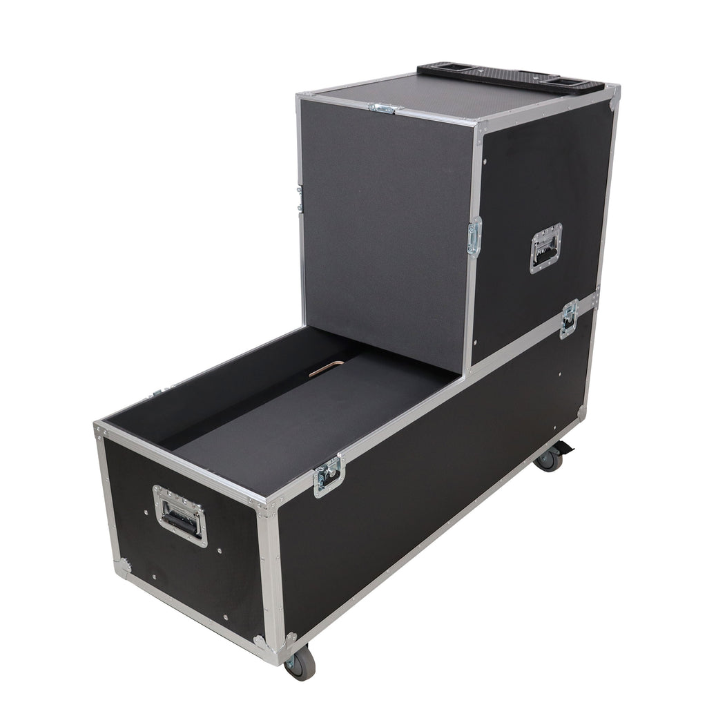 ATA Flight Case for 2x EV Evolve 70 Compact Arrays Fits Two Column Speakers and Subwoofers