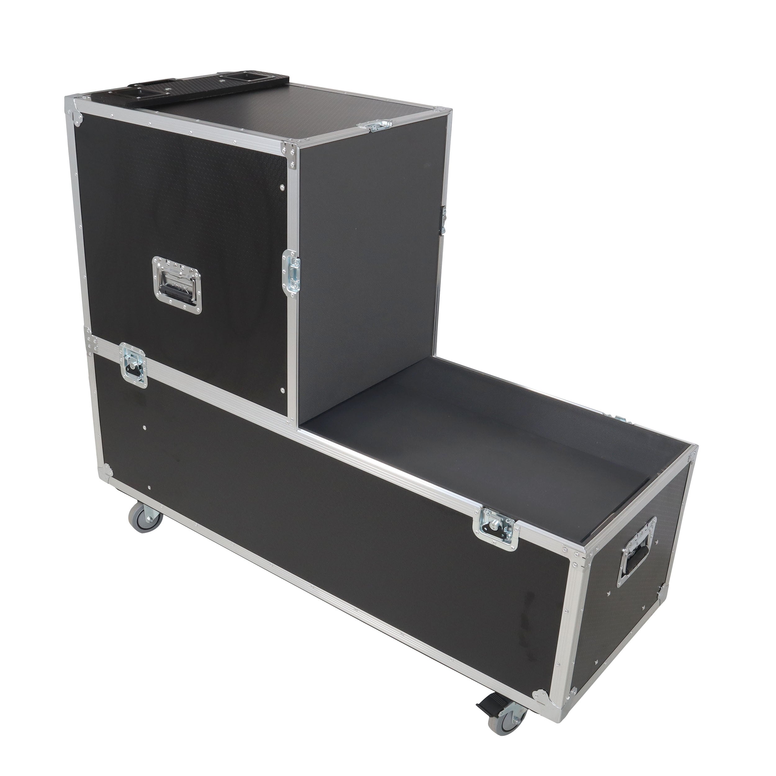 ATA Flight Case for 2x EV Evolve 70 Compact Arrays Fits Two Column Speakers and Subwoofers