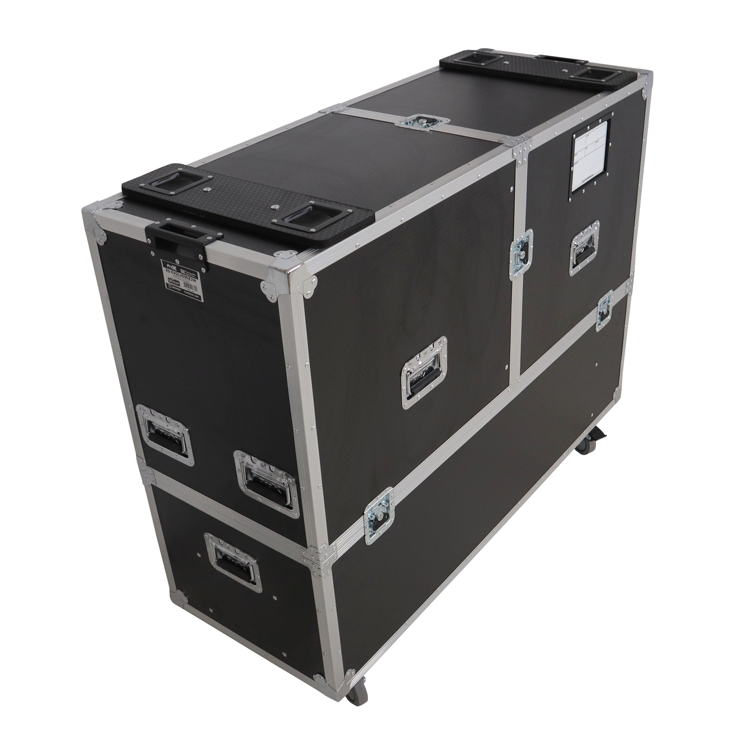 ATA Flight Case for 2x EV Evolve 70 Compact Arrays Fits Two Column Speakers and Subwoofers