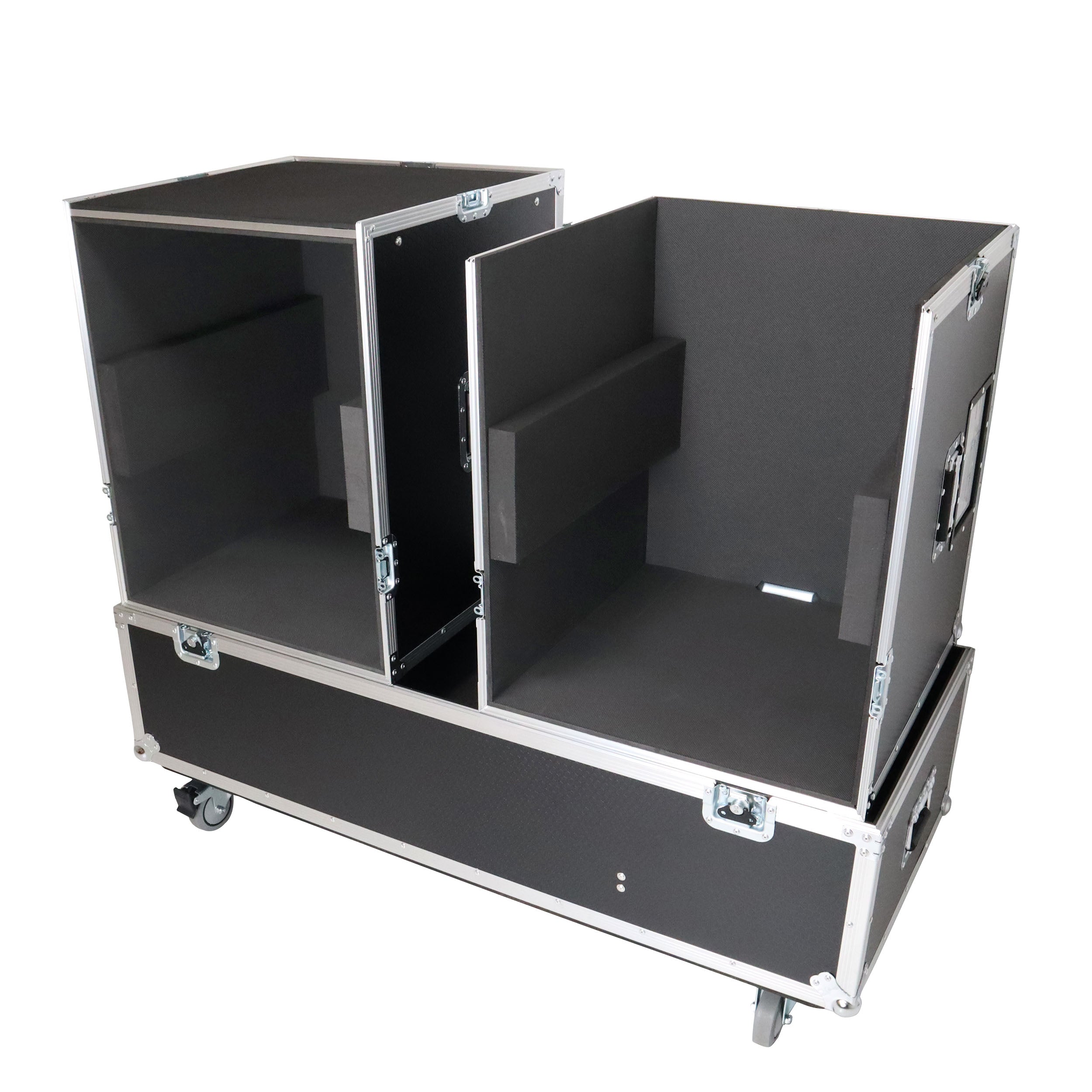 ATA Flight Case for 2x LD Systems Maui 44G2 Compact Arrays Fits Two Speakers and Subwoofers