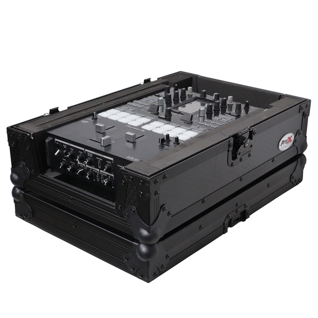 ATA Flight Style Universal Road Case for Pioneer DJM S11 RANE SEVENTY 70 SEVENTY 72 MK2 Black Finish