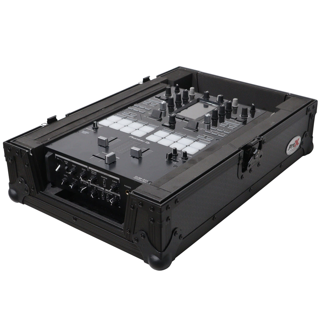 ATA Flight Style Universal Road Case for Pioneer DJM S11 RANE SEVENTY 70 SEVENTY 72 MK2 Black Finish
