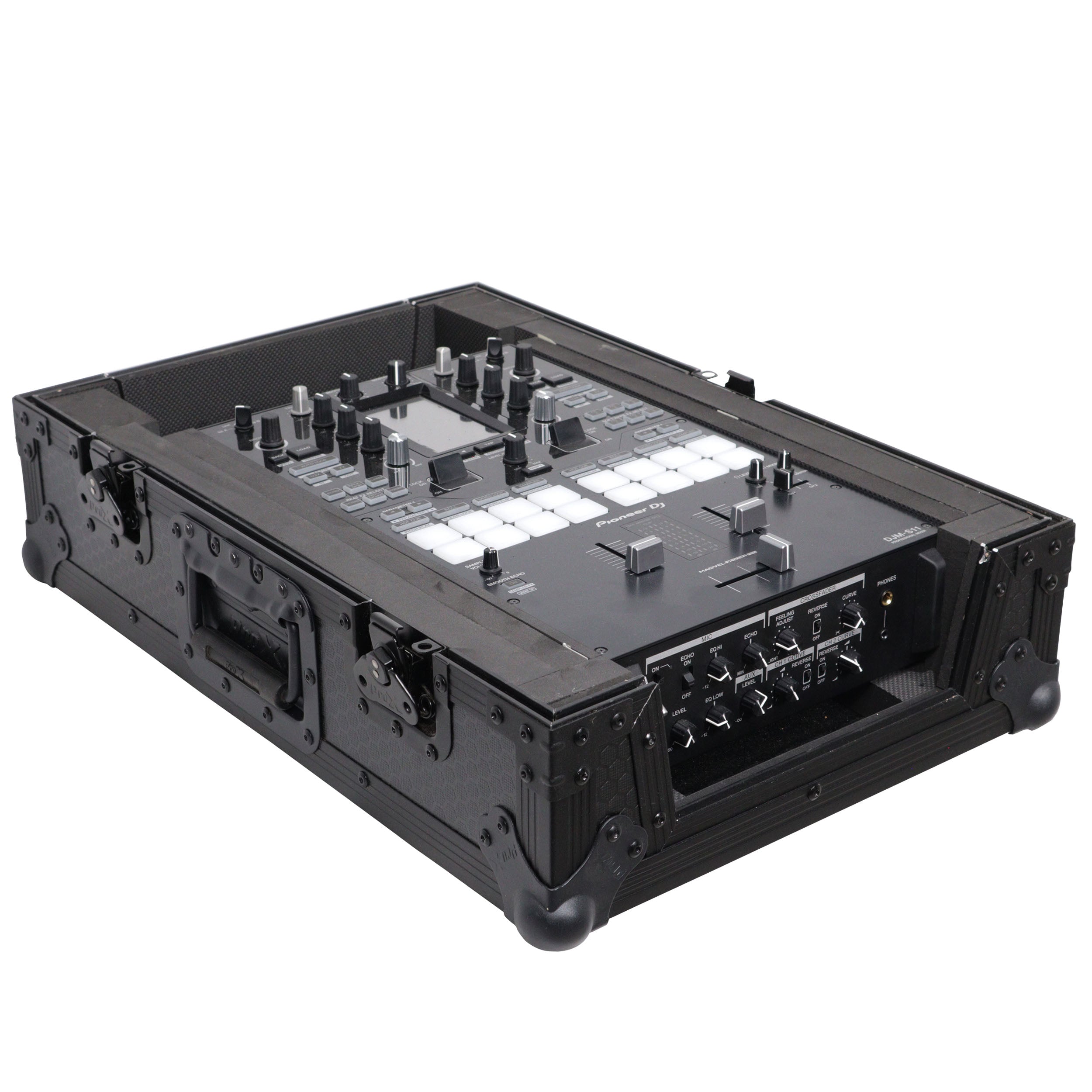 ATA Flight Style Universal Road Case for Pioneer DJM S11 RANE SEVENTY 70 SEVENTY 72 MK2 Black Finish