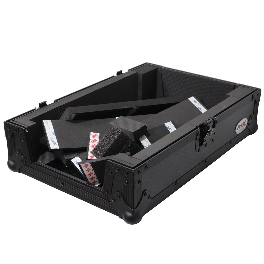 ATA Flight Style Universal Road Case for Pioneer DJM S11 RANE SEVENTY 70 SEVENTY 72 MK2 Black Finish