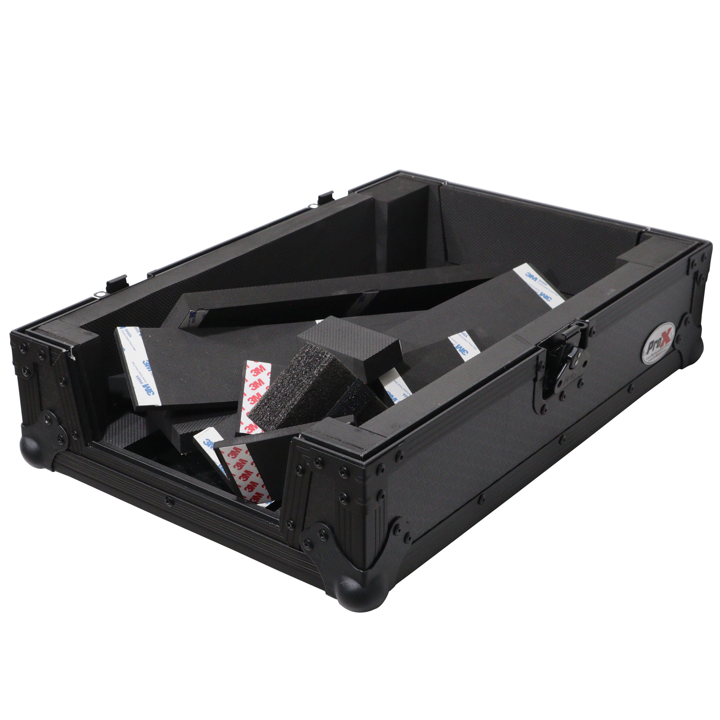 ATA Flight Style Universal Road Case for Pioneer DJM S11 RANE SEVENTY 70 SEVENTY 72 MK2 Black Finish