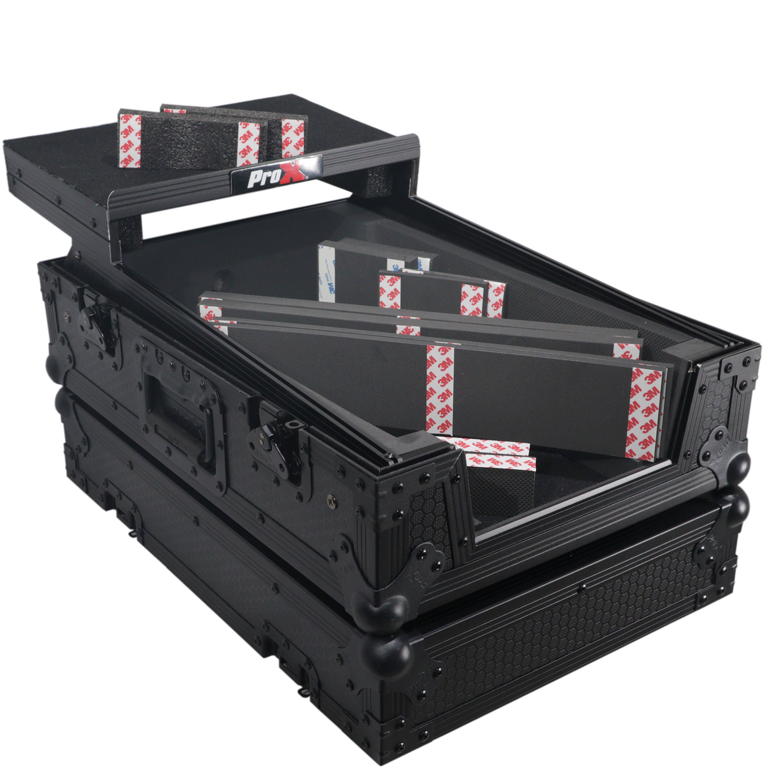 ATA Flight Style Universal Road Case with Sliding Laptop Shelf for Pioneer DJM S11 RANE SEVENTY 70 SEVENTY 72 MK