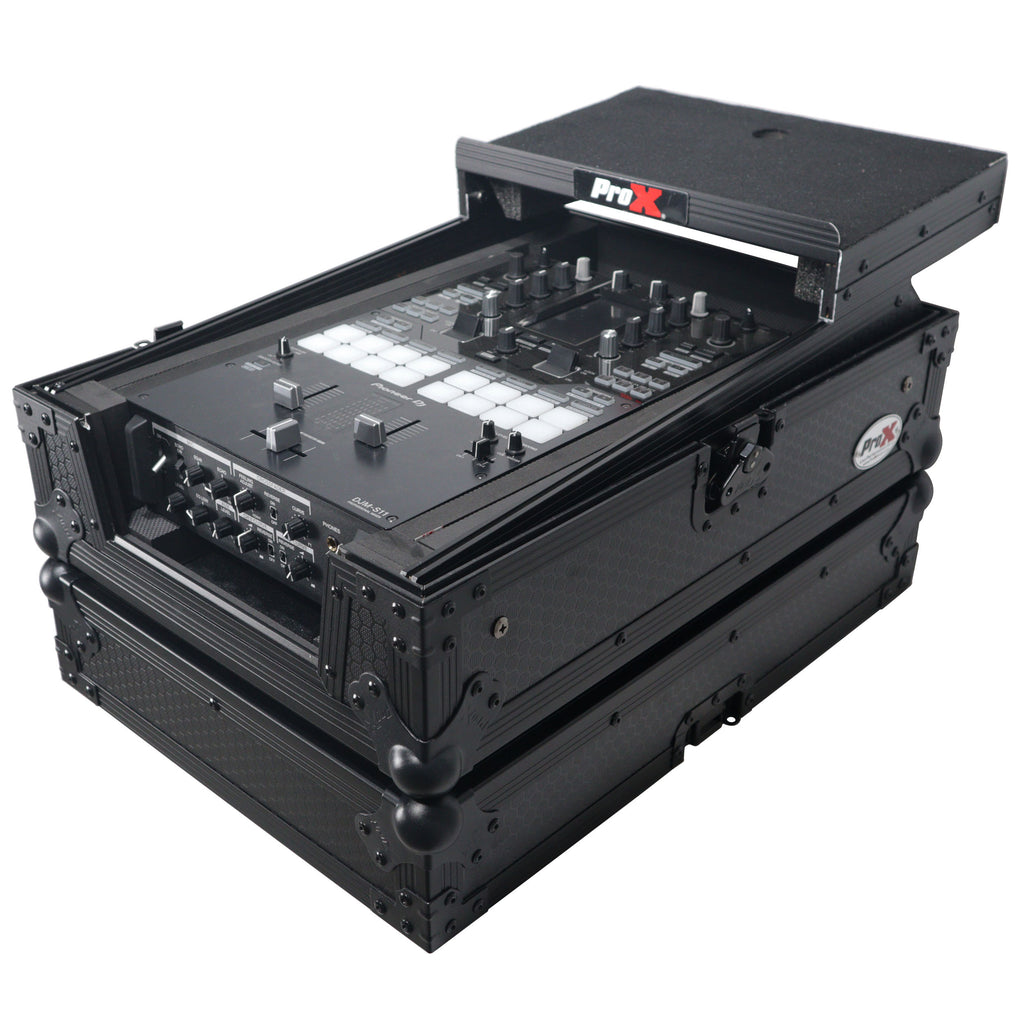 ATA Flight Style Universal Road Case with Sliding Laptop Shelf for Pioneer DJM S11 RANE SEVENTY 70 SEVENTY 72 MK