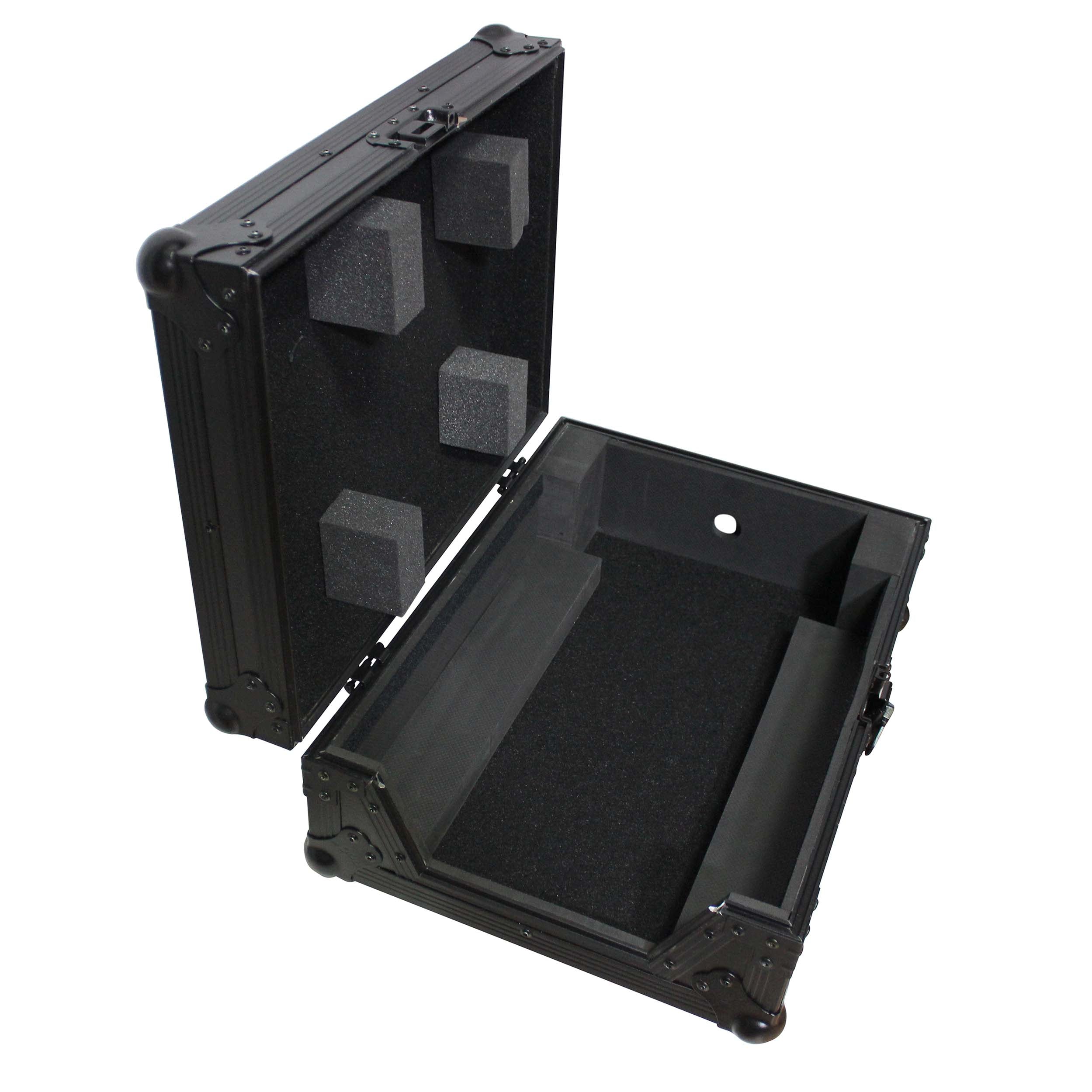 Flight Case for 12 In. Large Format DJ Mixers | Universal | Black on Black