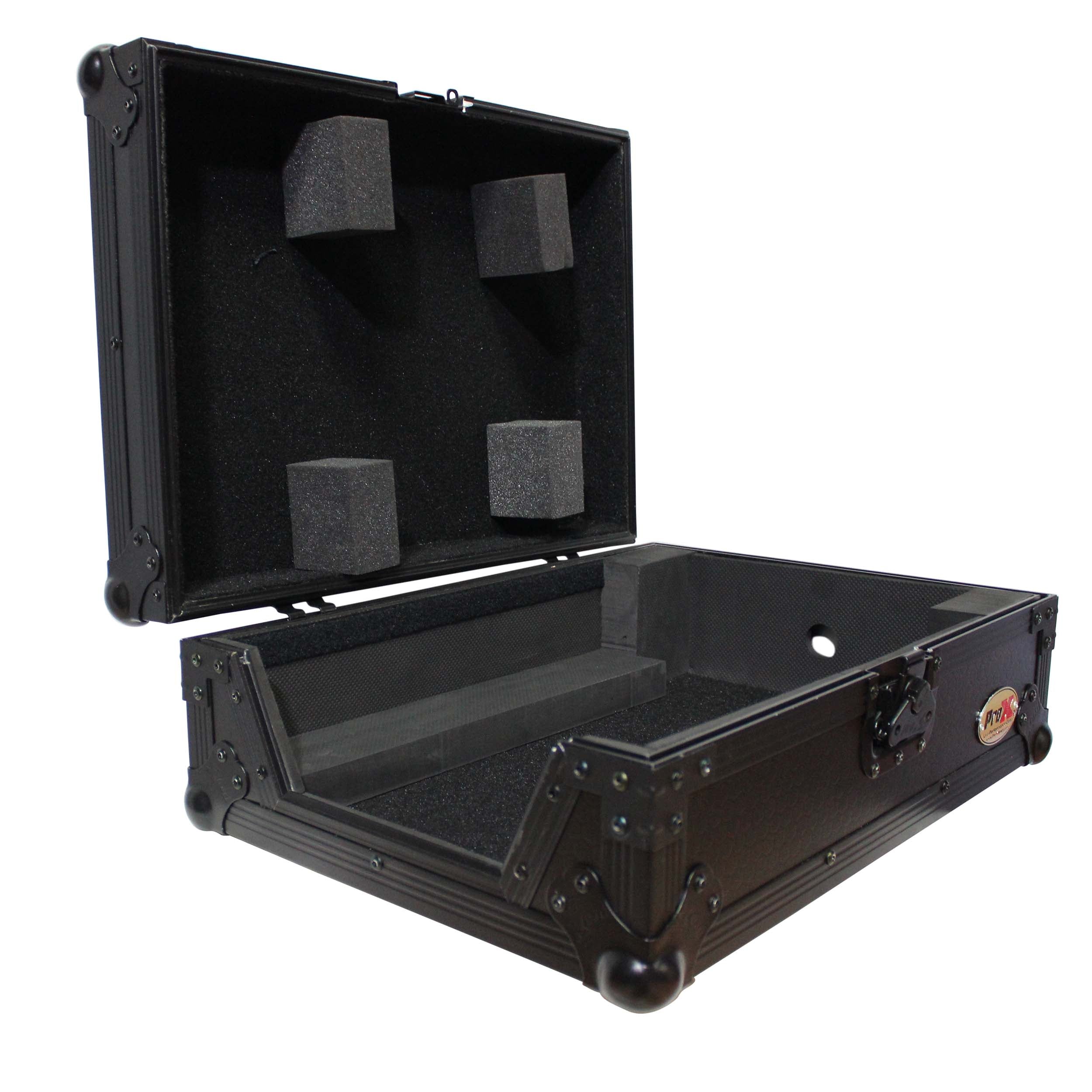 Flight Case for 12 In. Large Format DJ Mixers | Universal | Black on Black