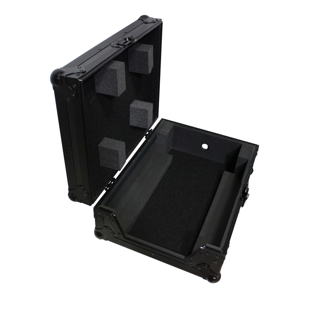 Flight Case for 12 In. Large Format DJ Mixers | Universal | Black on Black