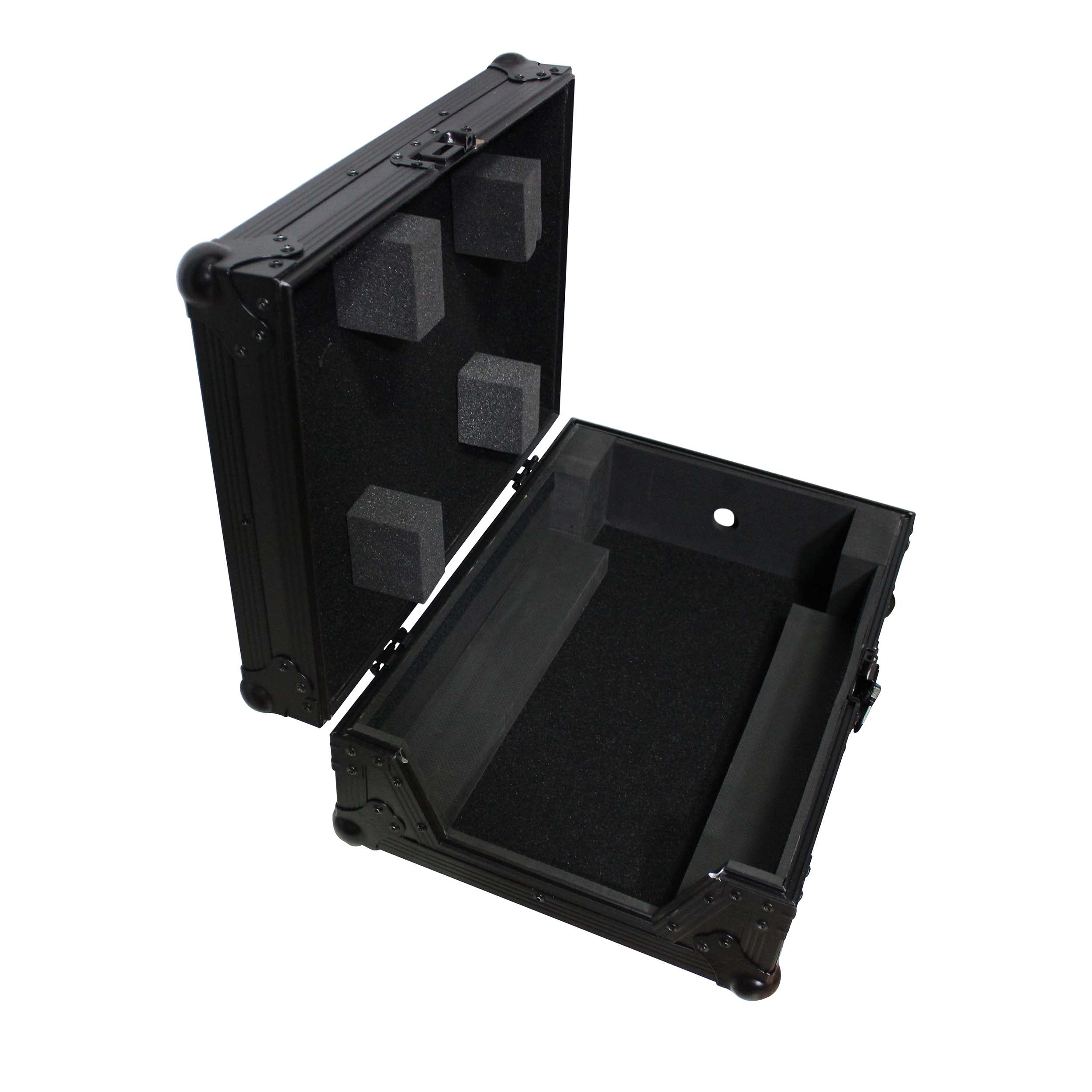 Flight Case for 12 In. Large Format DJ Mixers | Universal | Black on Black